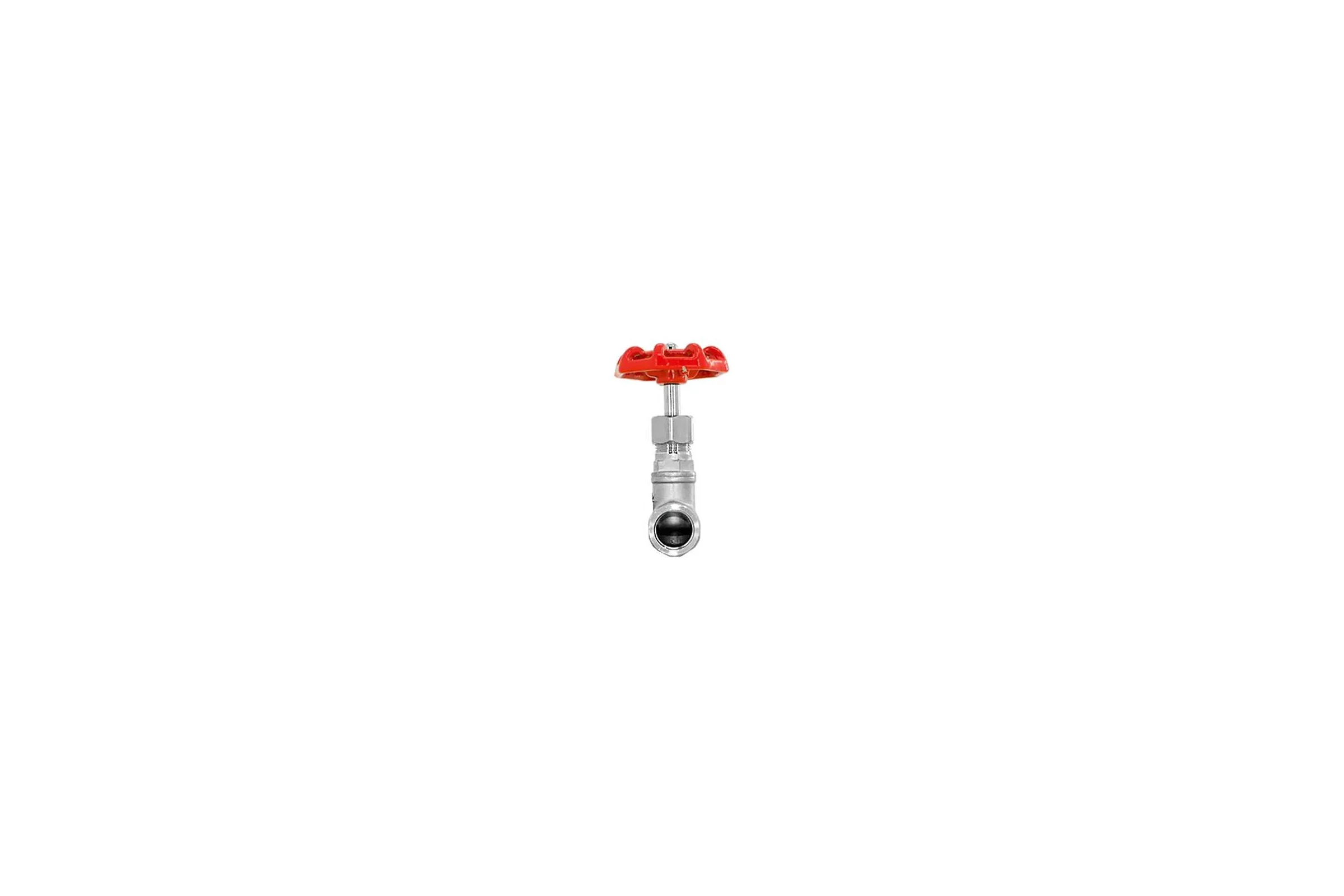 Вентиль запорный NEWKEY муфтовый нержавеющая сталь AISI304 DN20 (3/4), (CF8), PN14 NK-ZSm20/4