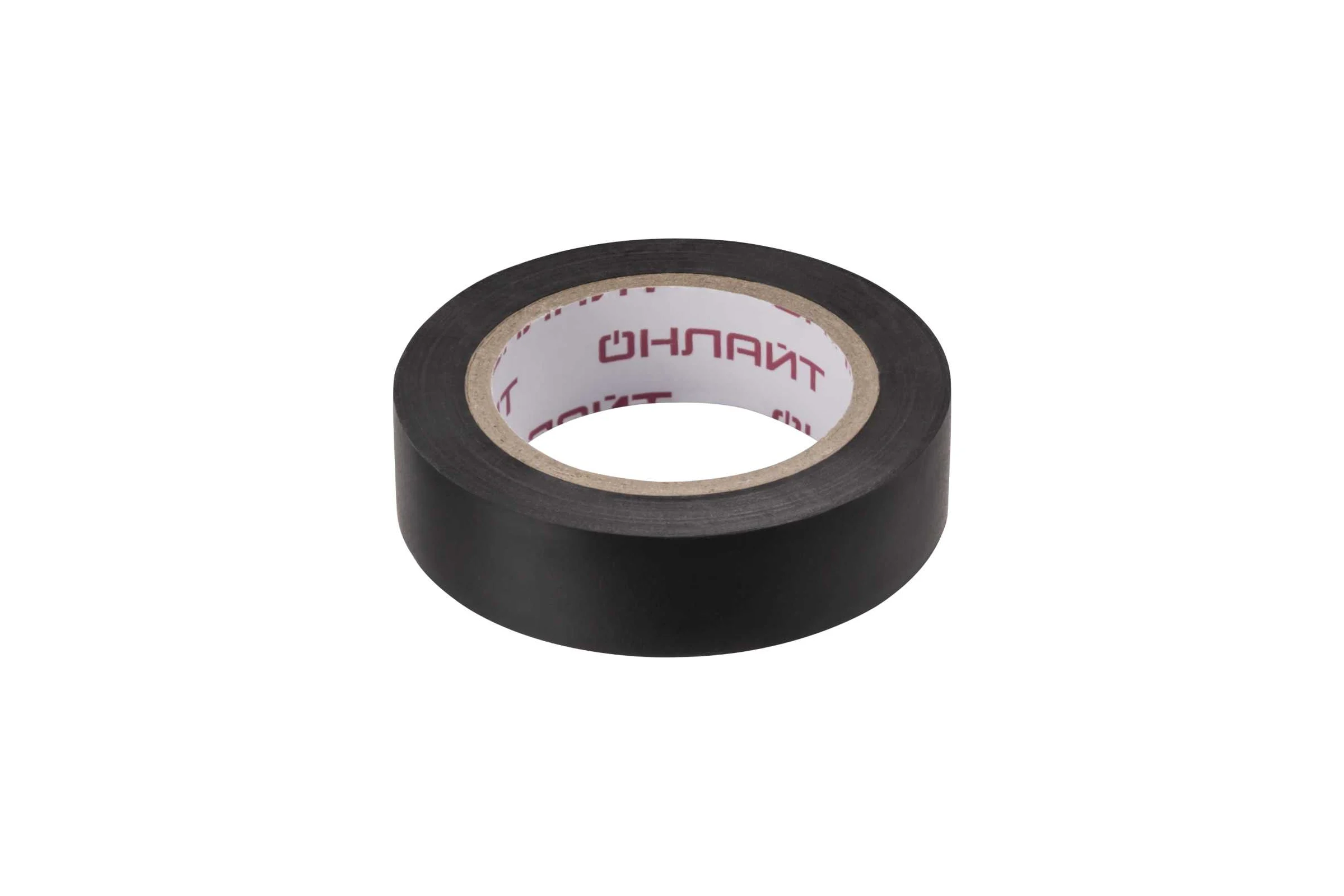 Изолента ОНЛАЙТ OIT-B15-10/BL ПВХ, черная, Китай 71674
