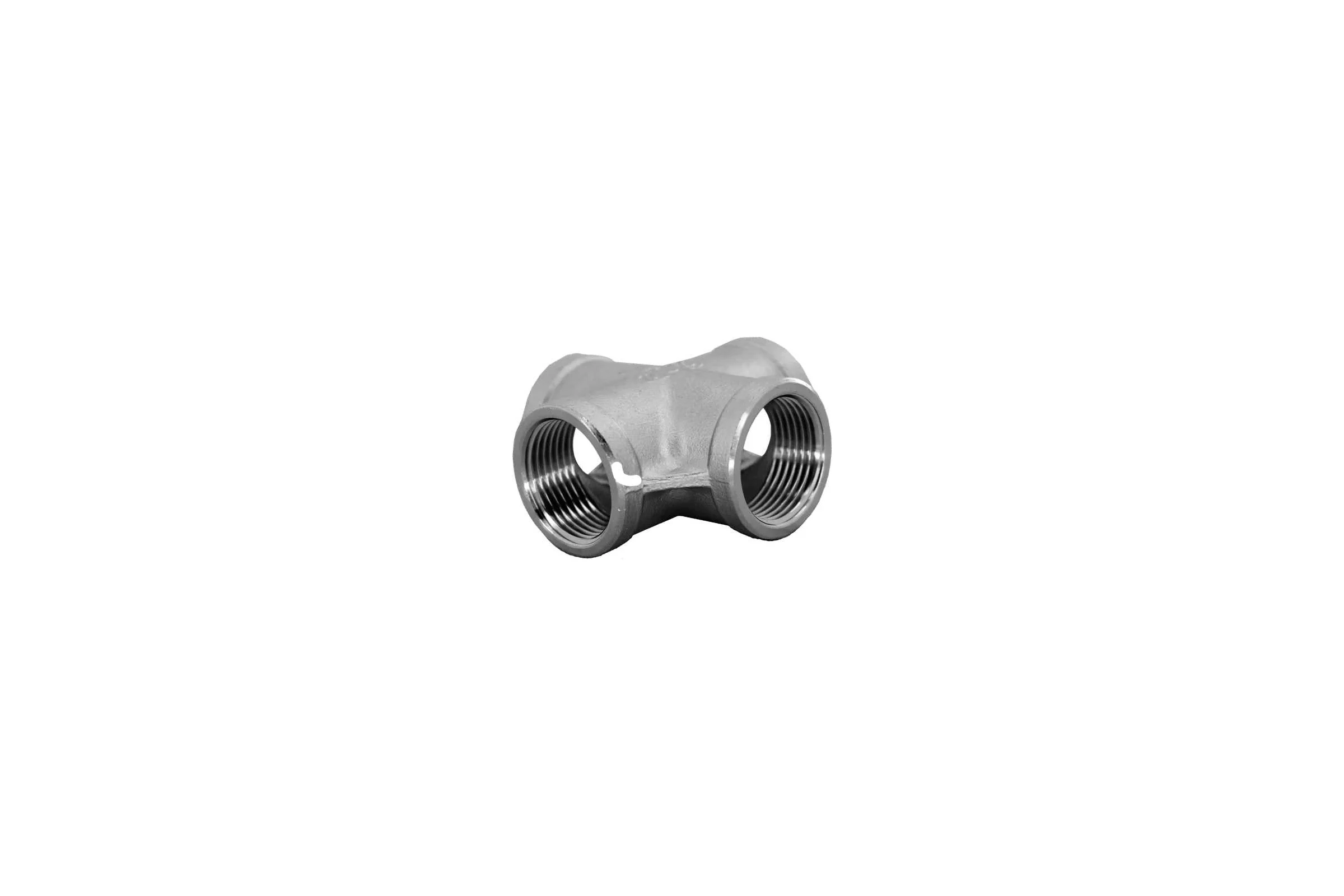 Крестовина NEWKEY нержавеющая сталь AISI304 DN25 (1), (CF8), PN16 NK-DCF25/4