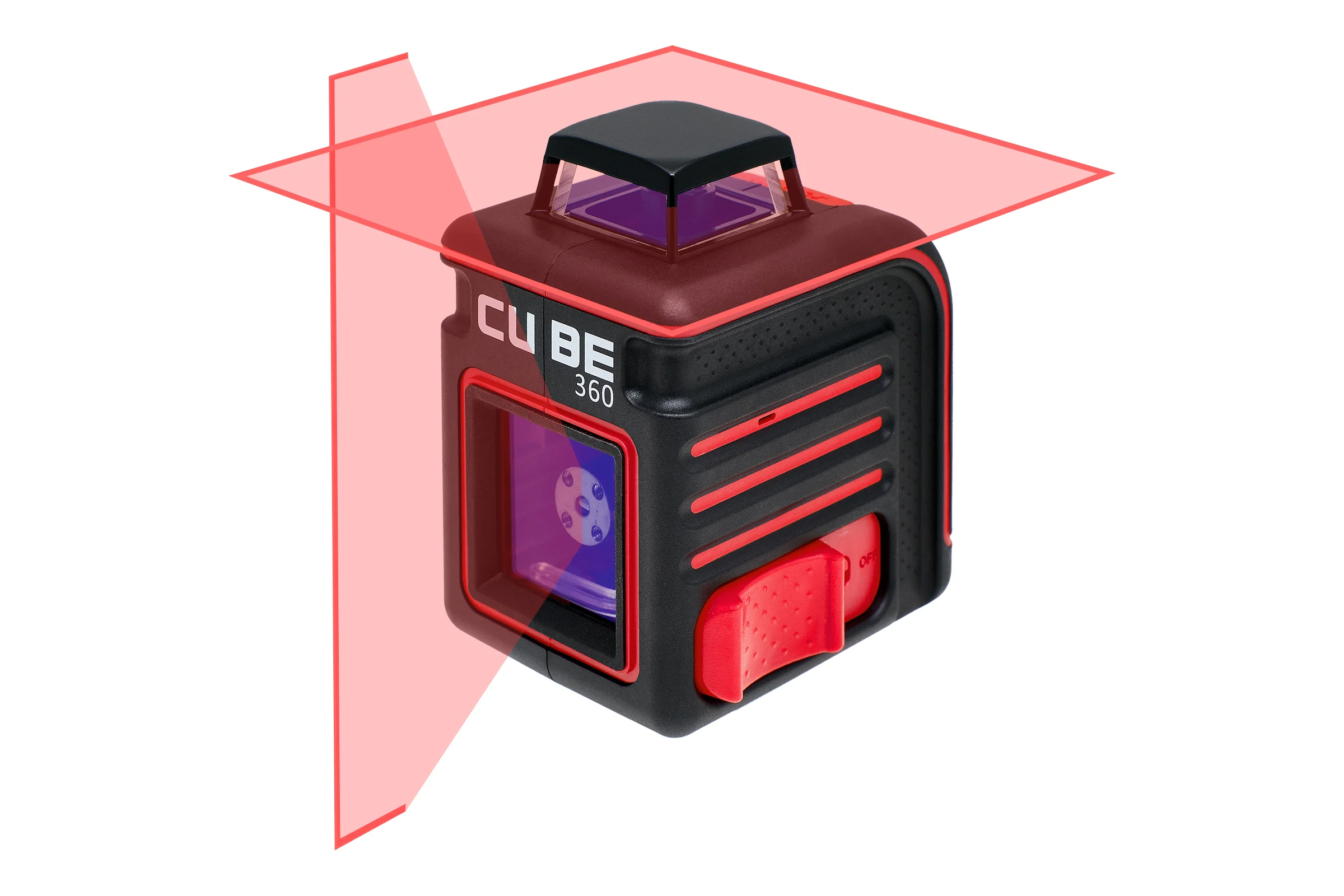 Комплект ADA: лазерный уровень ADA Cube 360 Basic Edition + элевационный штатив-штанга SILVER PLUS в комплекте с треногой 3.6 м A00663