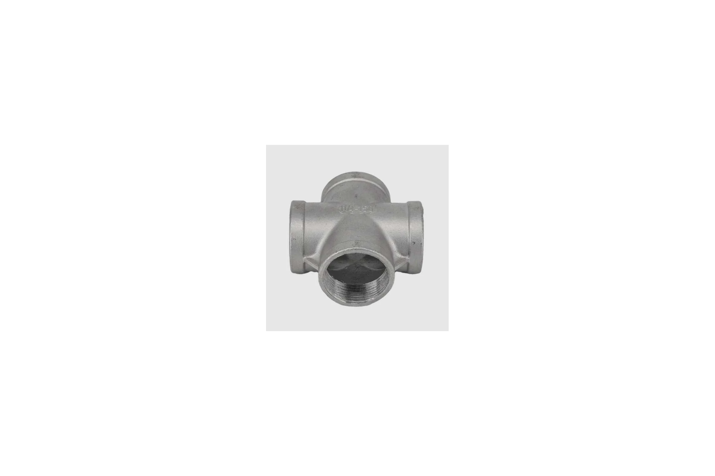 Крестовина NEWKEY нержавеющая сталь AISI304 DN32 (1_1/4), (CF8), PN16 NK-DCF32/4