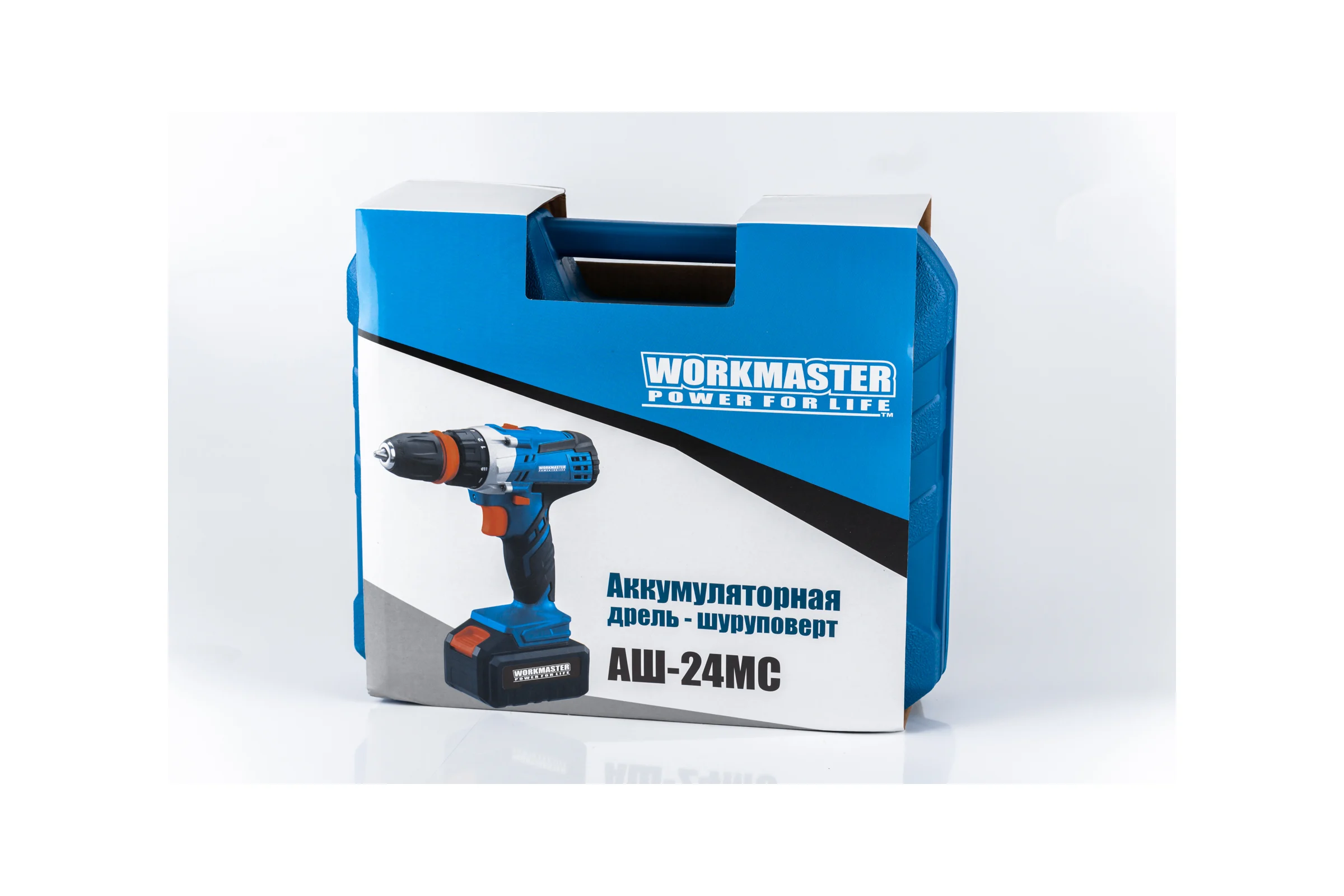 Аккумуляторная дрель-шуруповерт WorkMaster АШ-24МС