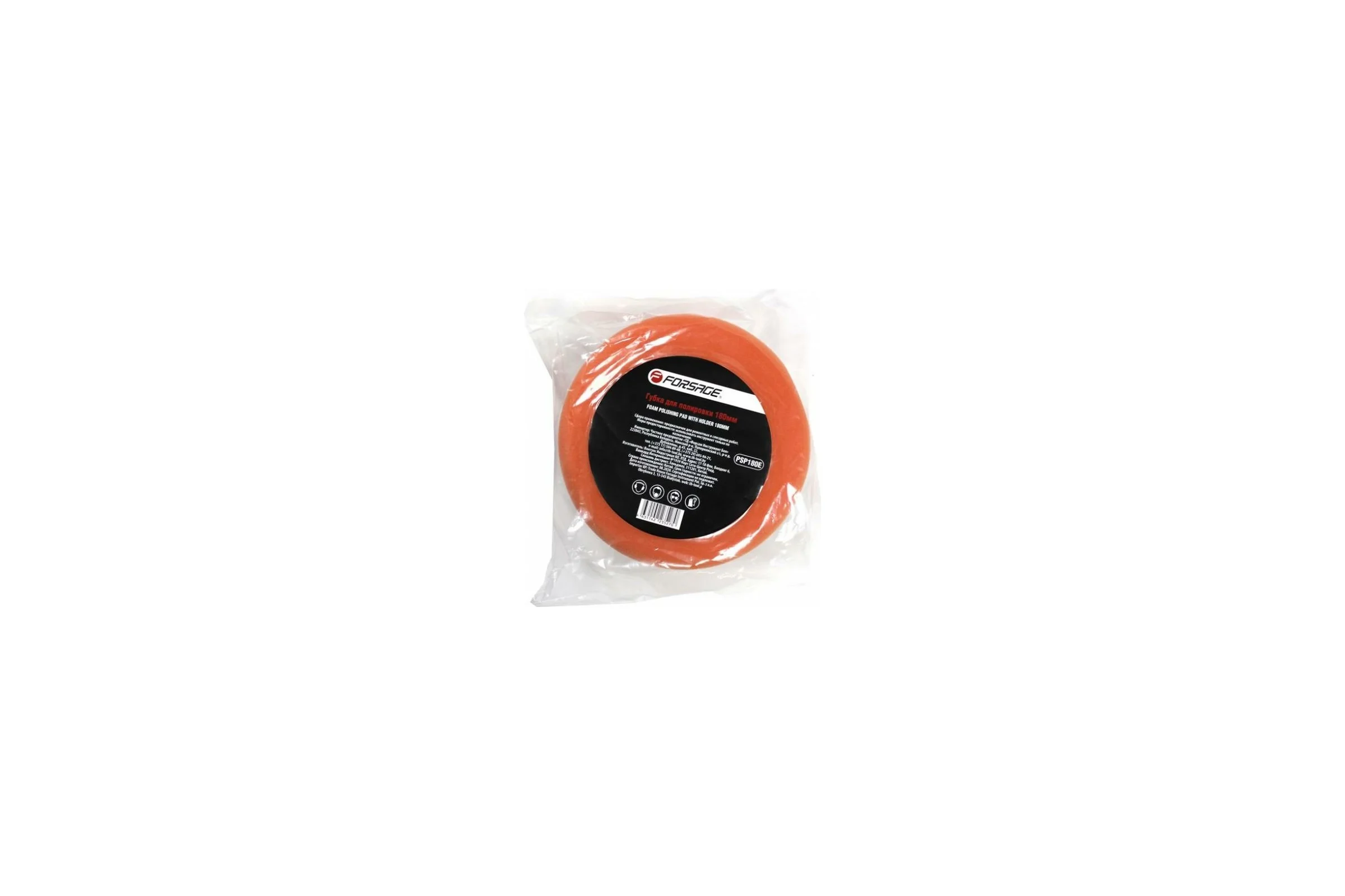 Губка для полировки на диске Forsage, 180мм 48516 F-PSP180E F-PSP180E(48516)