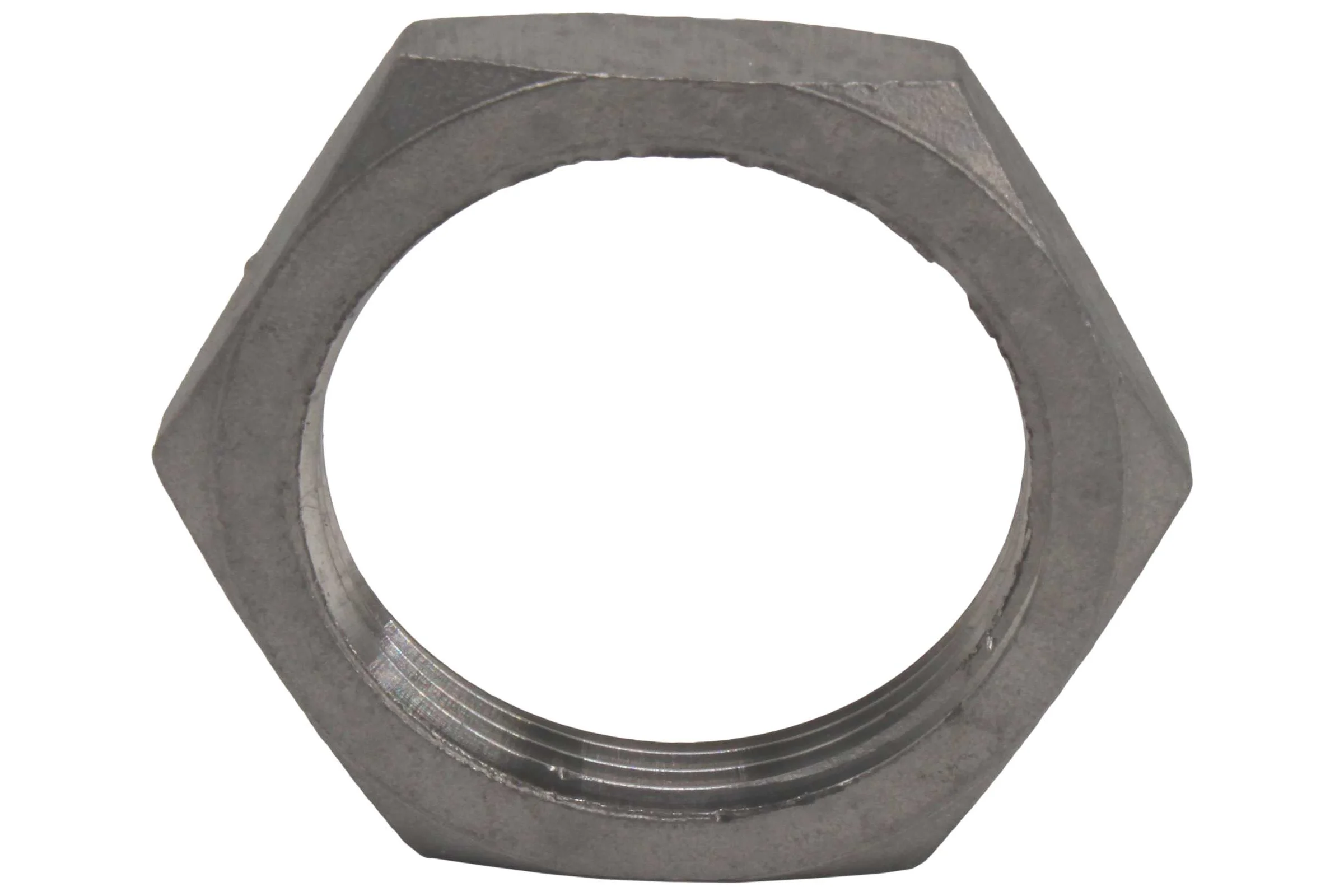 Контргайка 6-гранная нержавеющая NEWKEY AISI316 DN40 (1_1/2), (CF8M), PN16 NK-HNF40/6