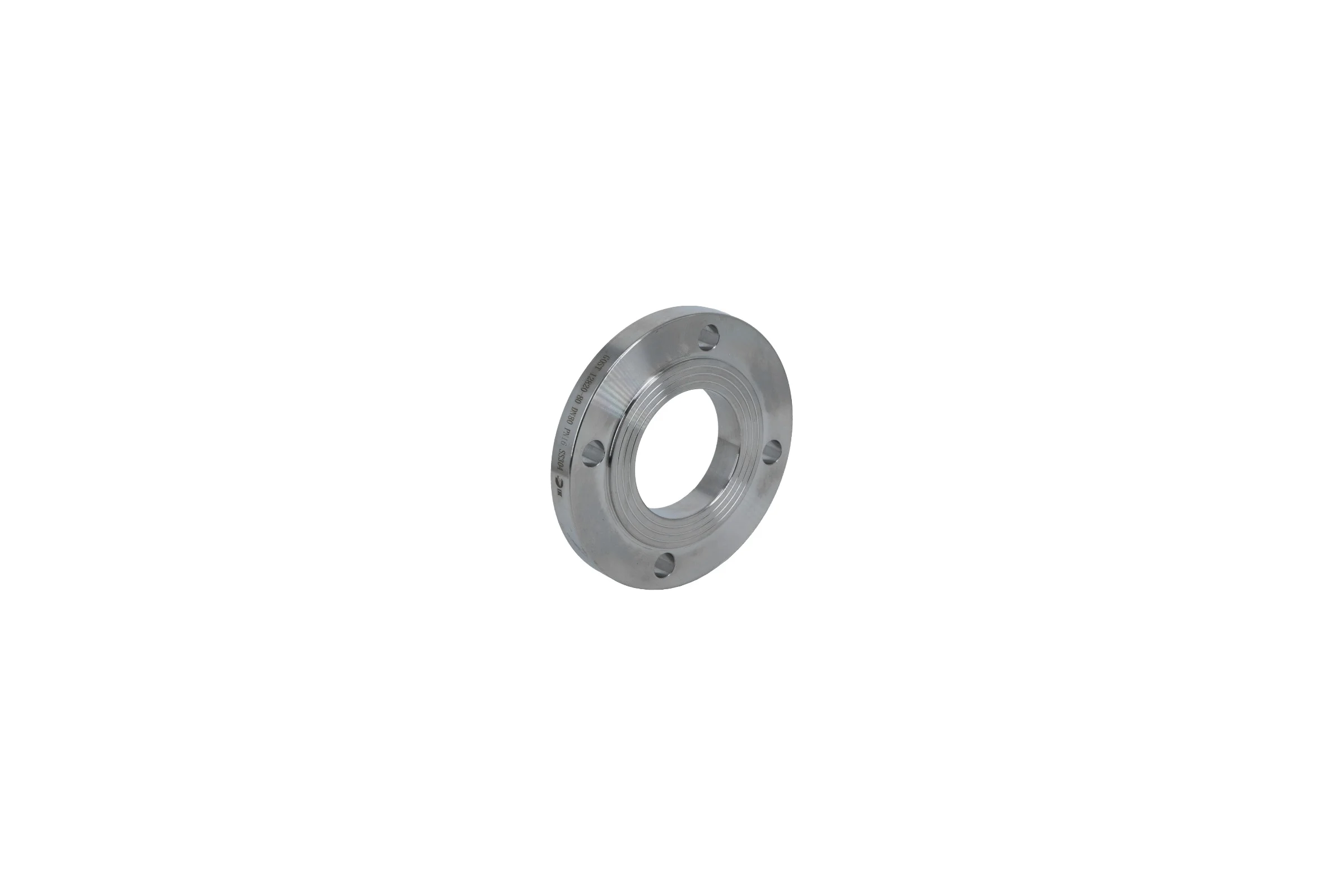 Фланец пл. с зеркалом нержавеющий NEWKEY AISI304 DN80 (3) (89мм), (CF8), РN16 NK-F80/4
