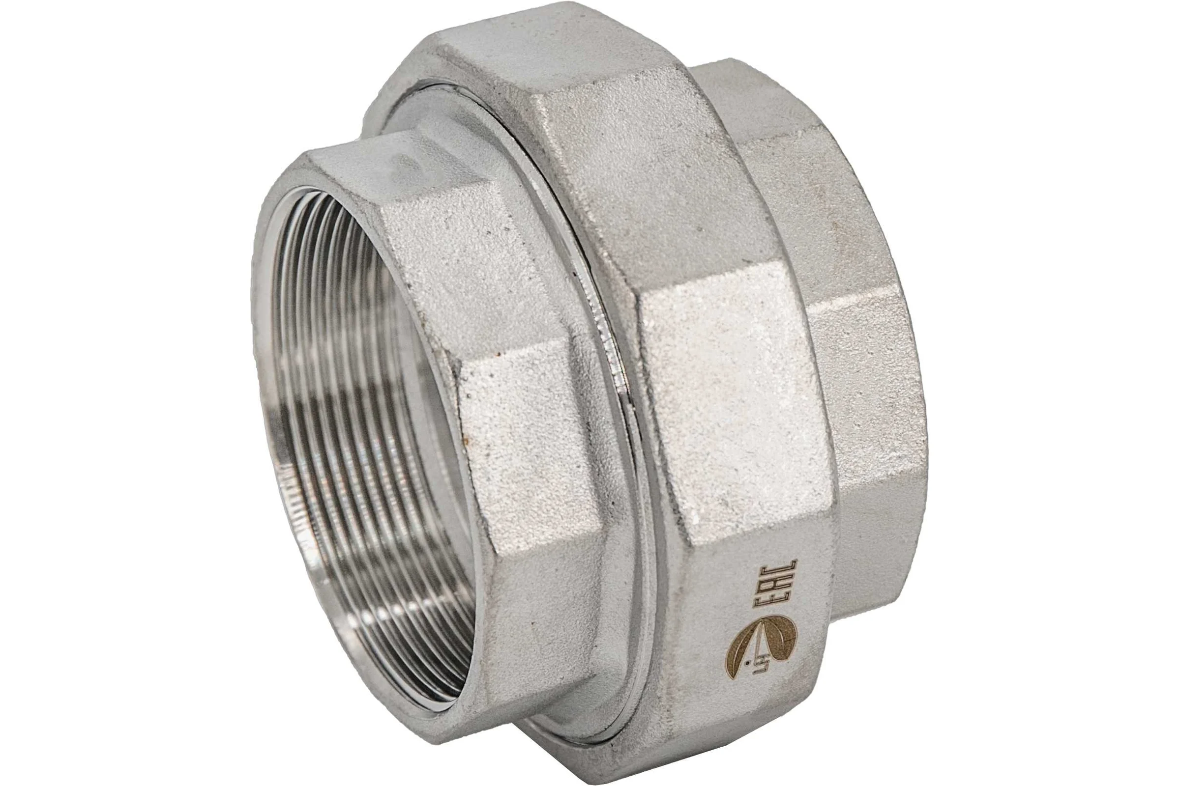Американка NEWKEY конусная, вр/вр нержавеющая, AISI304 DN65 (2_1/2), (CF8), PN16 NK-ADC65/4