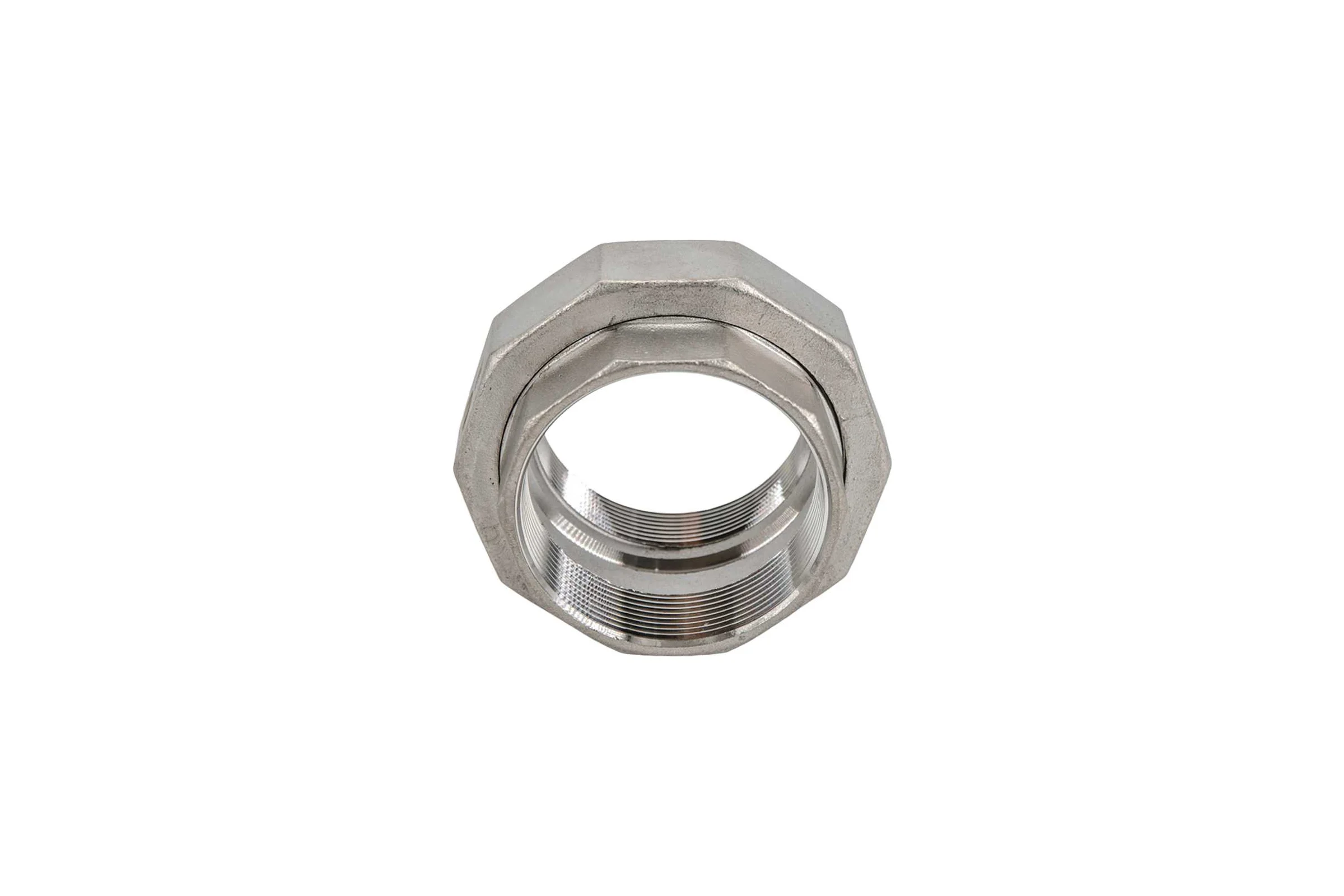 Американка NEWKEY конусная, вр/вр нержавеющая, AISI304 DN65 (2_1/2), (CF8), PN16 NK-ADC65/4