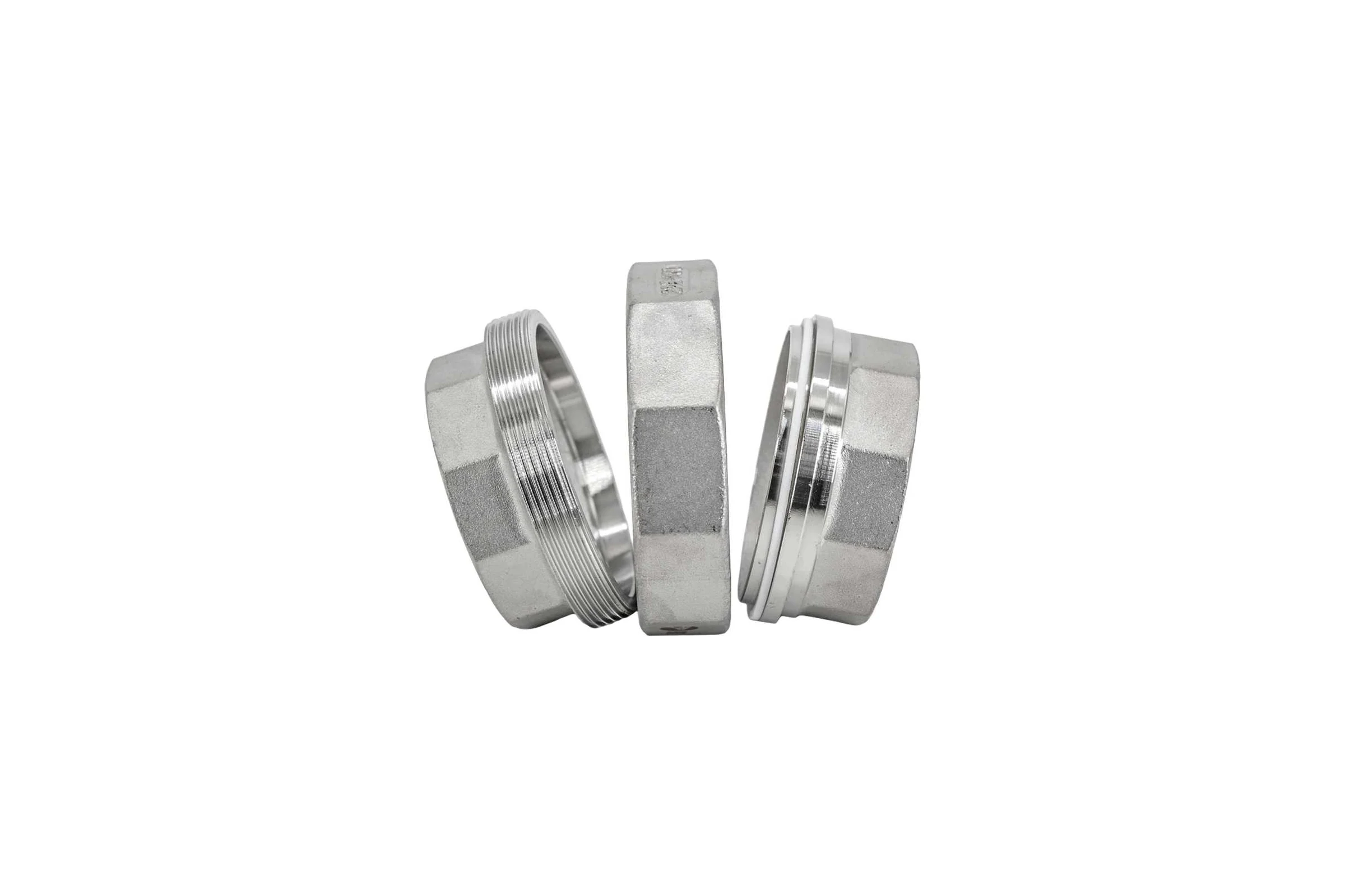 Американка NEWKEY конусная, вр/вр нержавеющая, AISI304 DN65 (2_1/2), (CF8), PN16 NK-ADC65/4