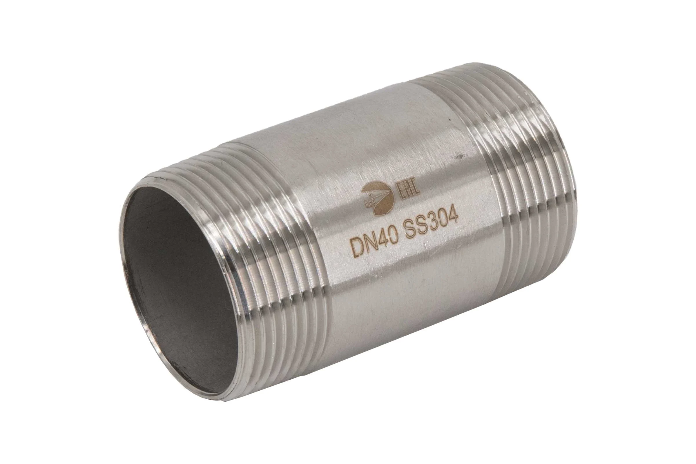 Бочонок нержавеющий NEWKEY AISI304 DN40 (1_1/2), (CF8), PN16 NK-DBM40/4