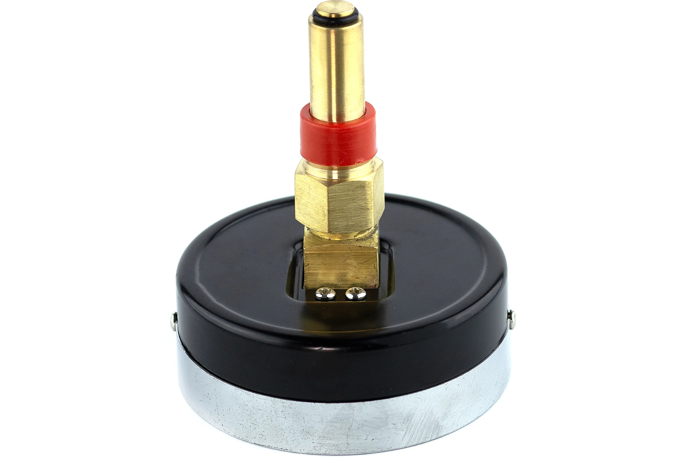 Термоманометр Физтех МПТ 0…120C/0…0,6 МПа кт.2,5 d.100 IP40 G1/2 ОШ L64 4687205630803