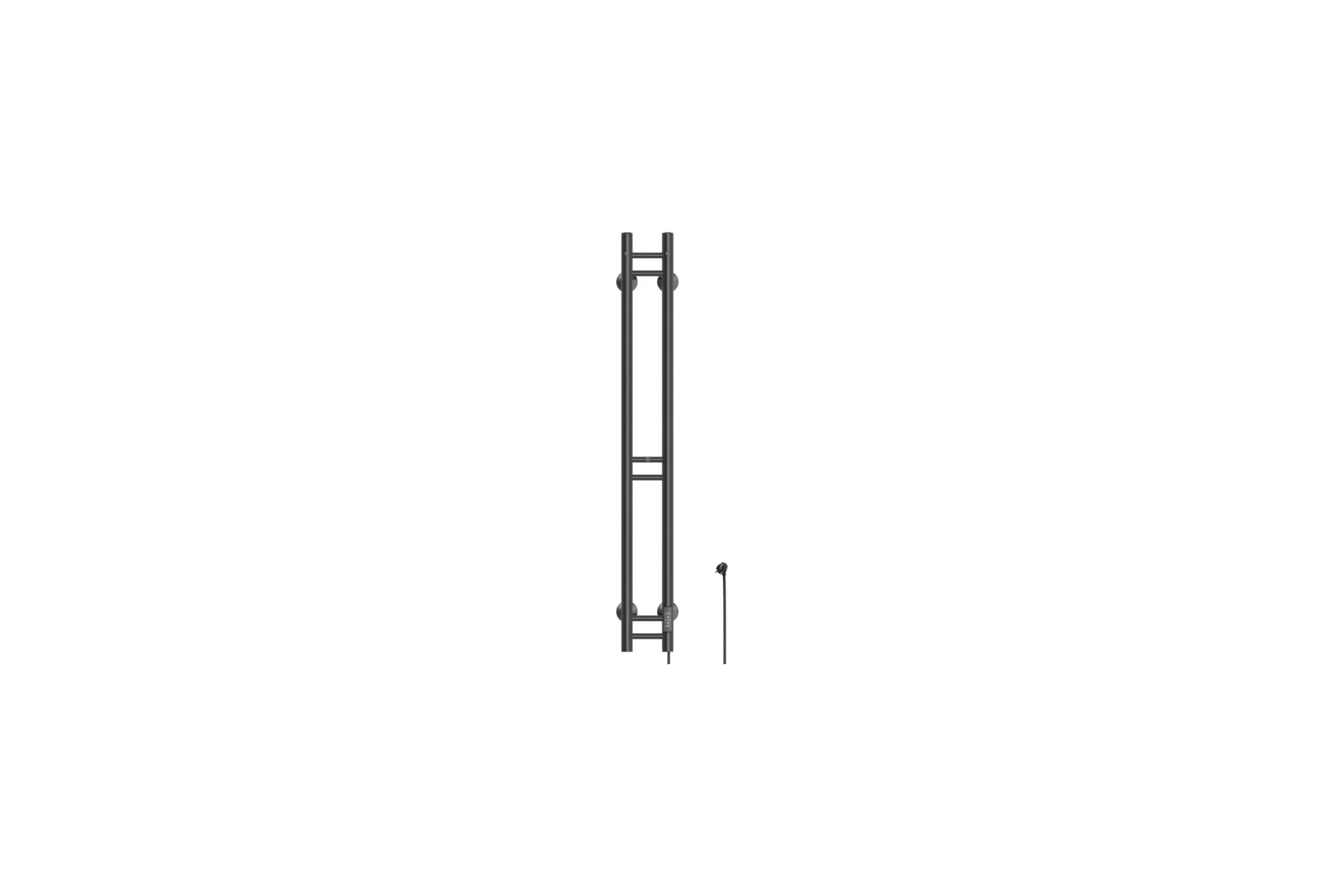 Полотенцесушитель MIXLINE MOON GRAPHITE 120/10 таймер, 284 Вт, электрический, графит 556252
