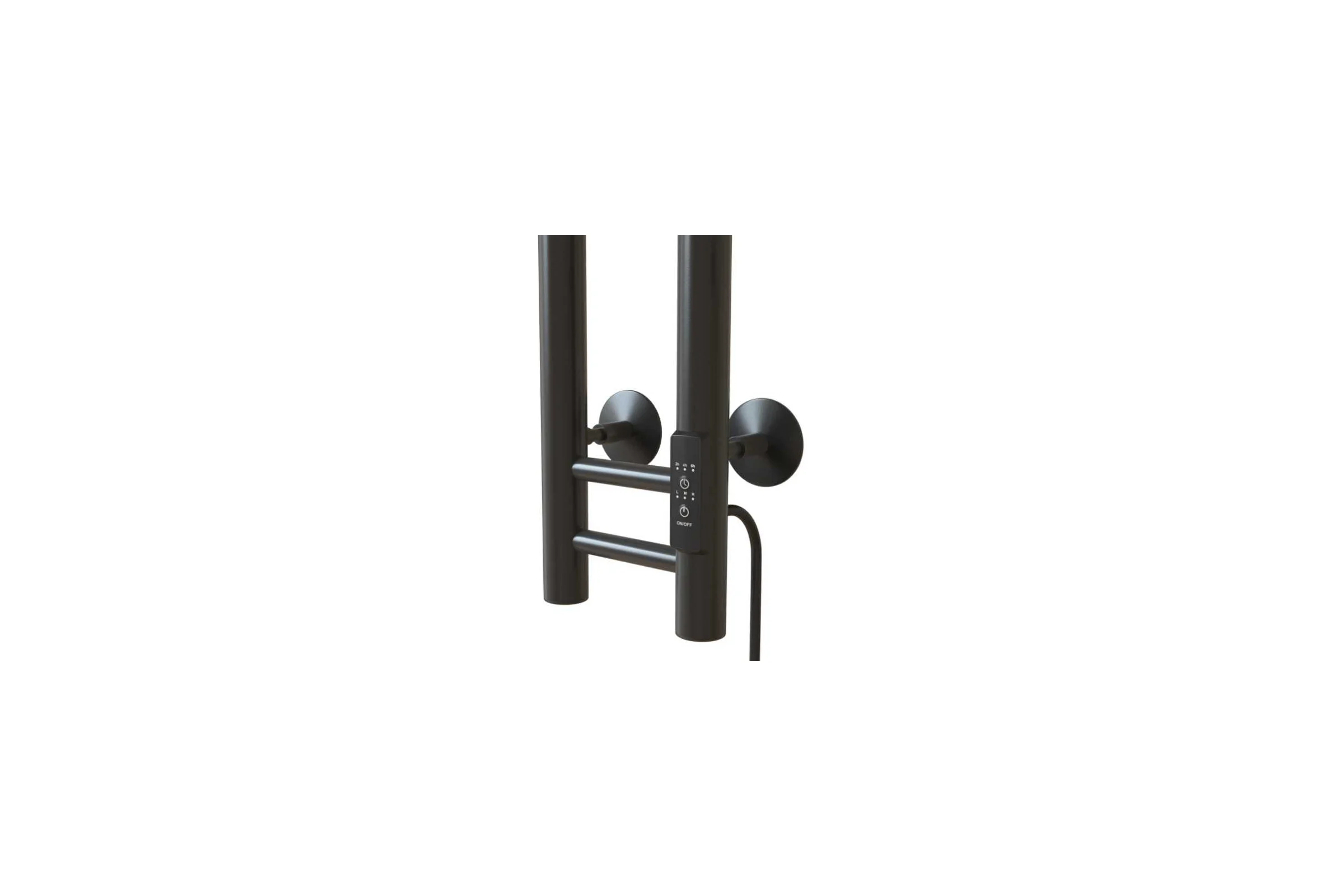 Полотенцесушитель MIXLINE MOON GRAPHITE 120/10 таймер, 284 Вт, электрический, графит 556252
