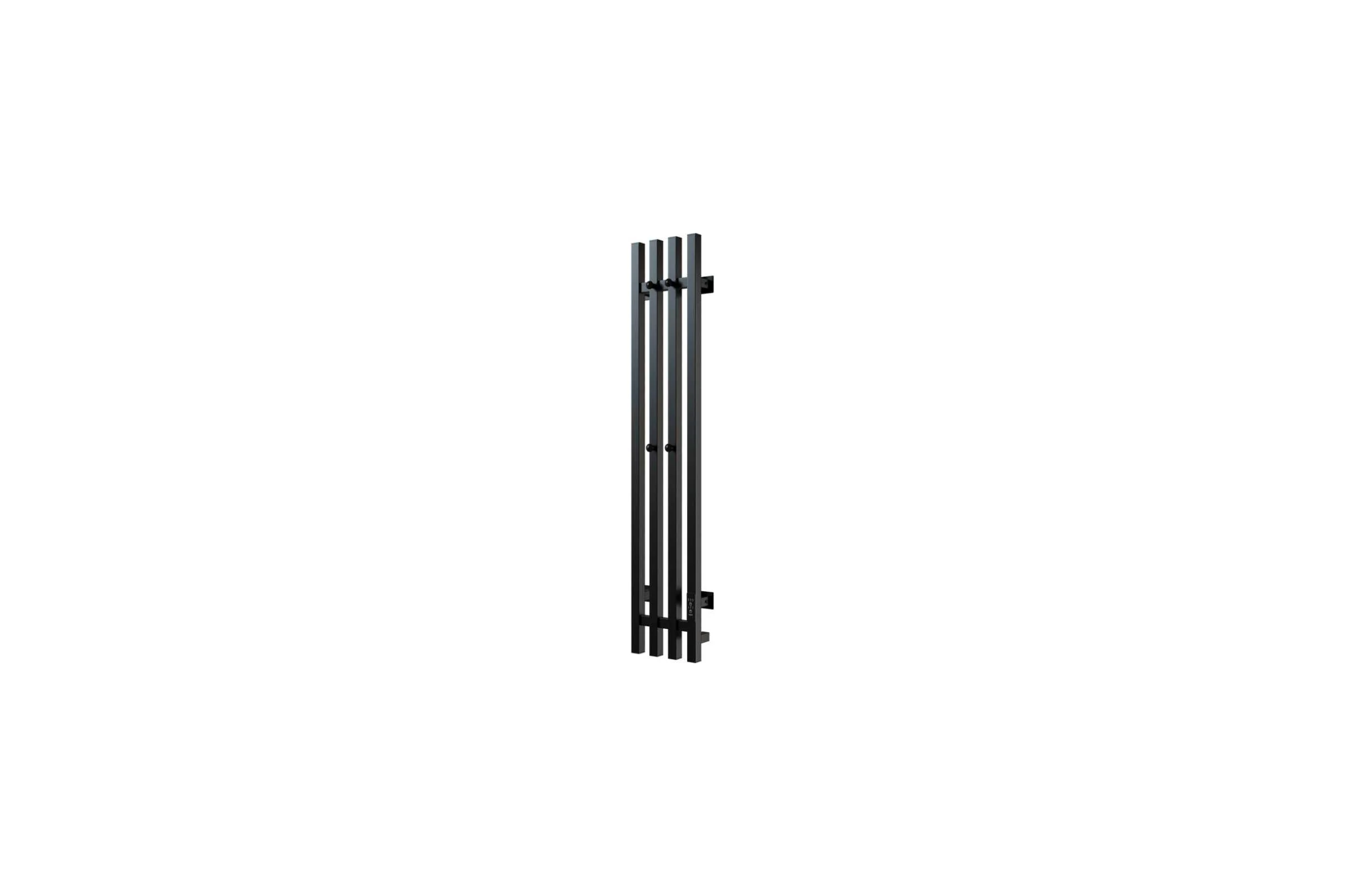 Полотенцесушитель MIXLINE MOON QUADRO BLACK 120/15 таймер, 206 Вт, электрический, черный 557163