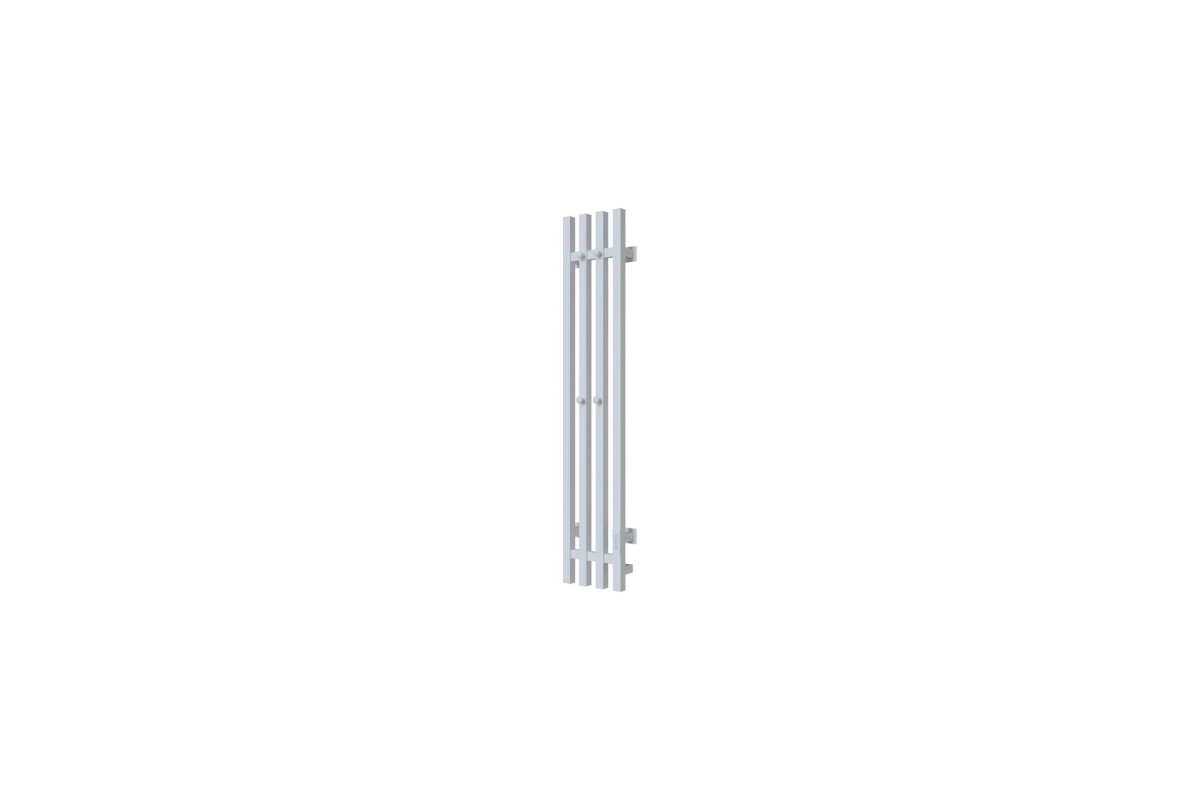 Полотенцесушитель MIXLINE MOON QUADRO WHITE 120/15 таймер, 206 Вт, электрический, белый 557164