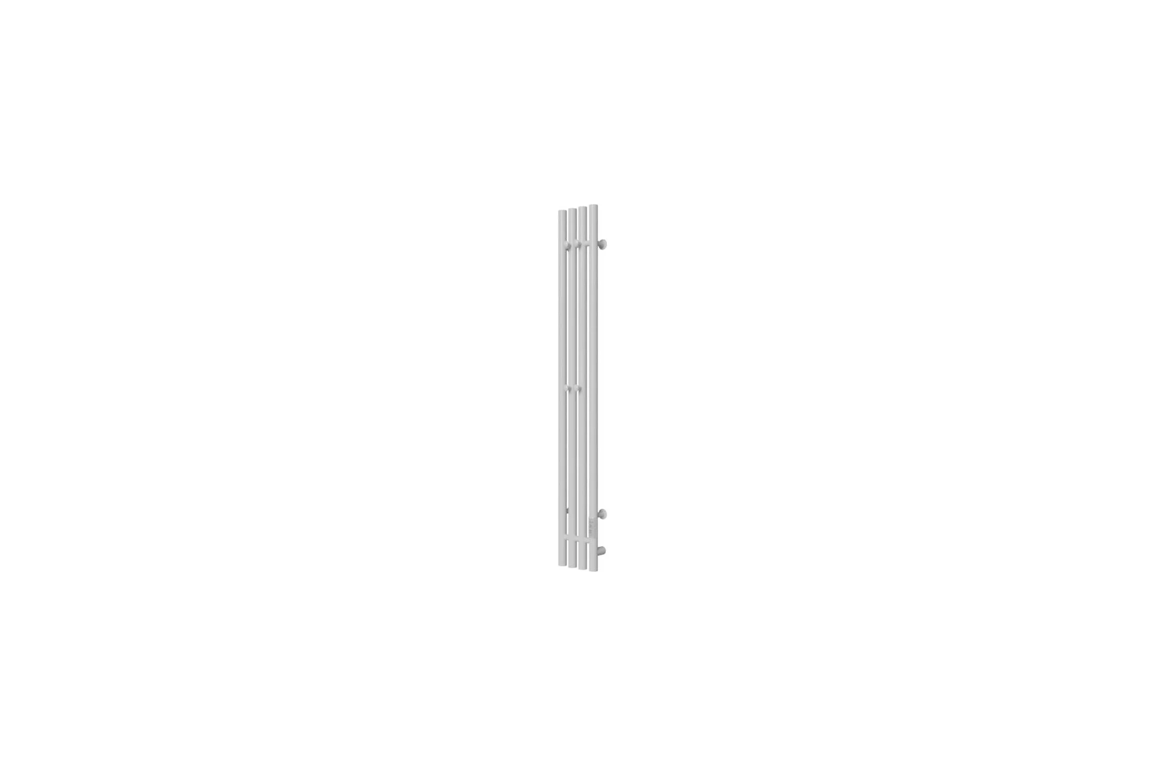 Полотенцесушитель MIXLINE MOON WHITE 120/15 таймер, 206 Вт, электрический, белый 557161