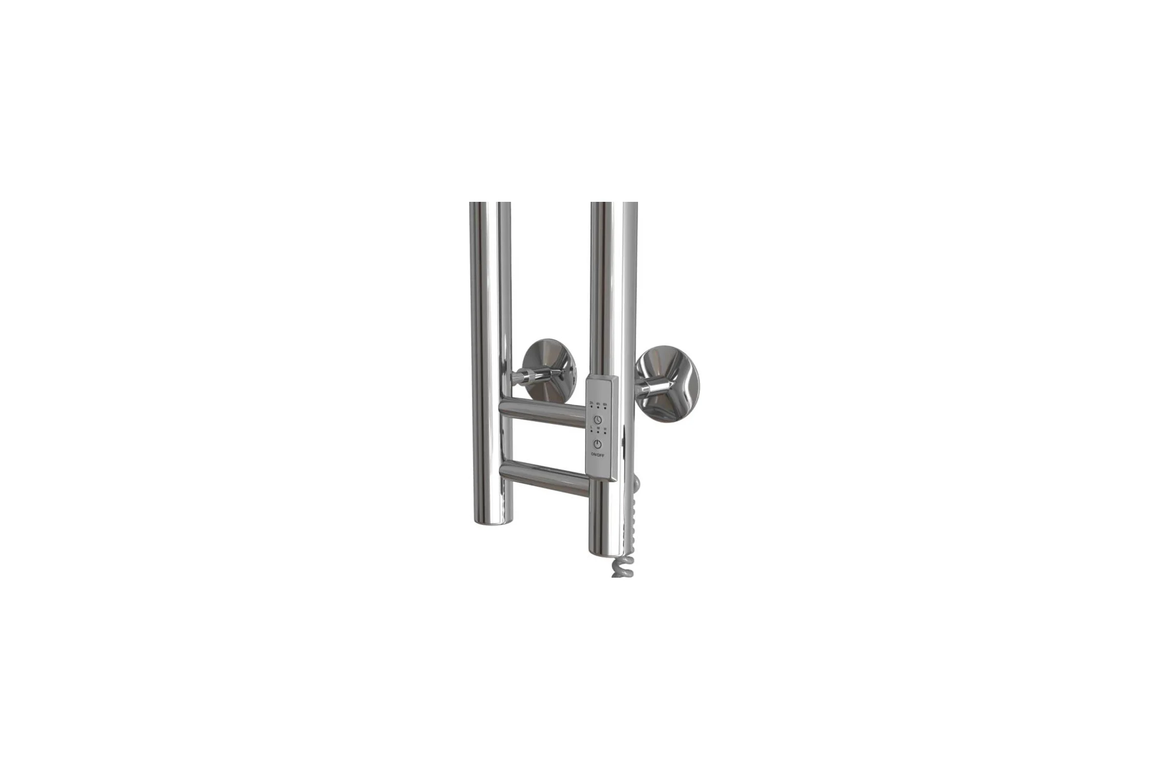 Полотенцесушитель MIXLINE MOON СHROME 120/10 таймер, 284 Вт, электрический 556253