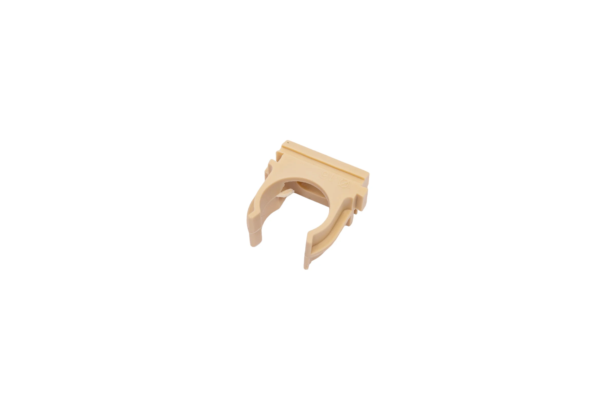 Крепеж-клипса для трубы TDM ELECTRIC 16 мм, ЭКО, сосна, 10 шт. SQ0405-0051
