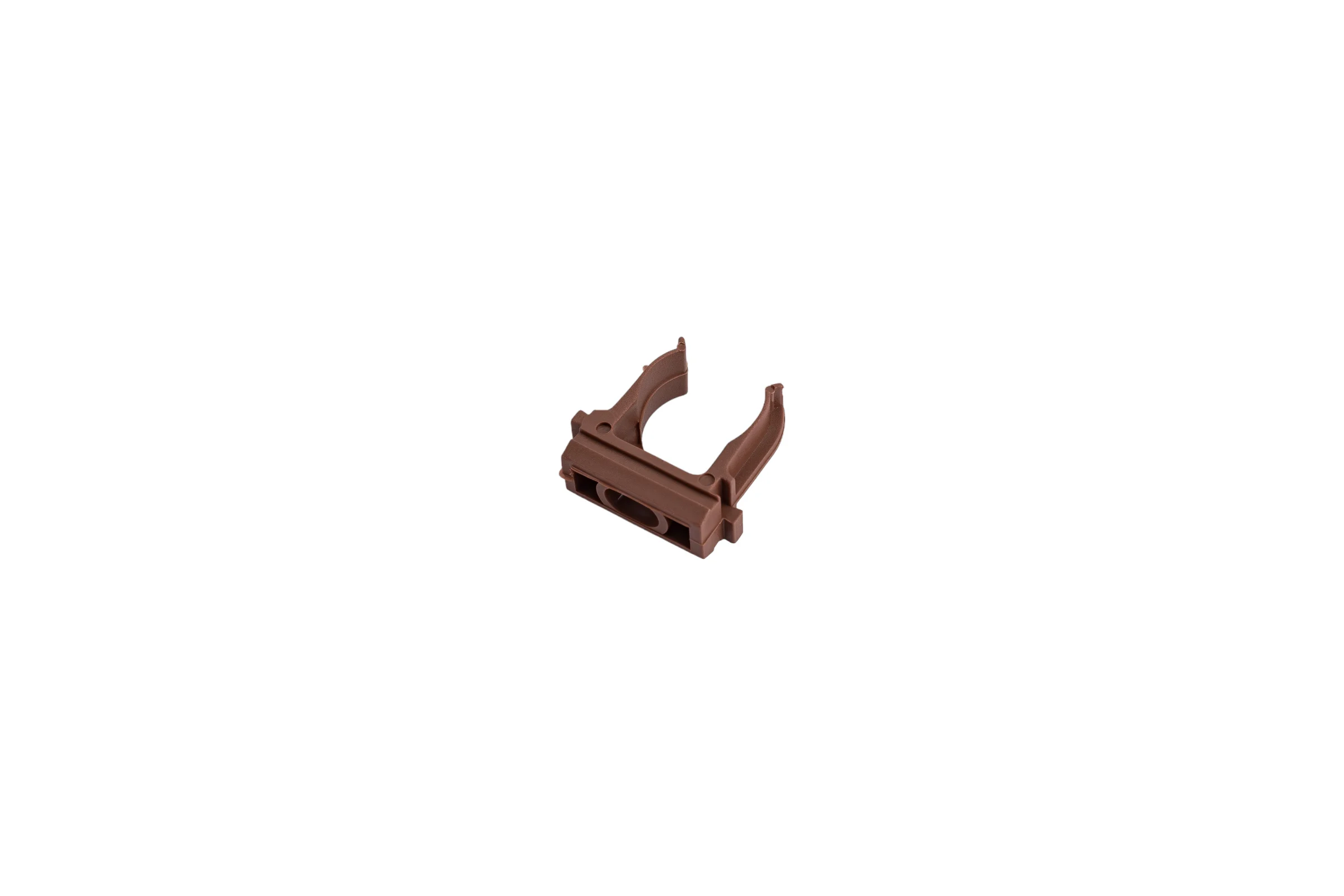 Крепеж-клипса для трубы TDM ELECTRIC 20 мм, ЭКО, бук, 10 шт. SQ0405-0042