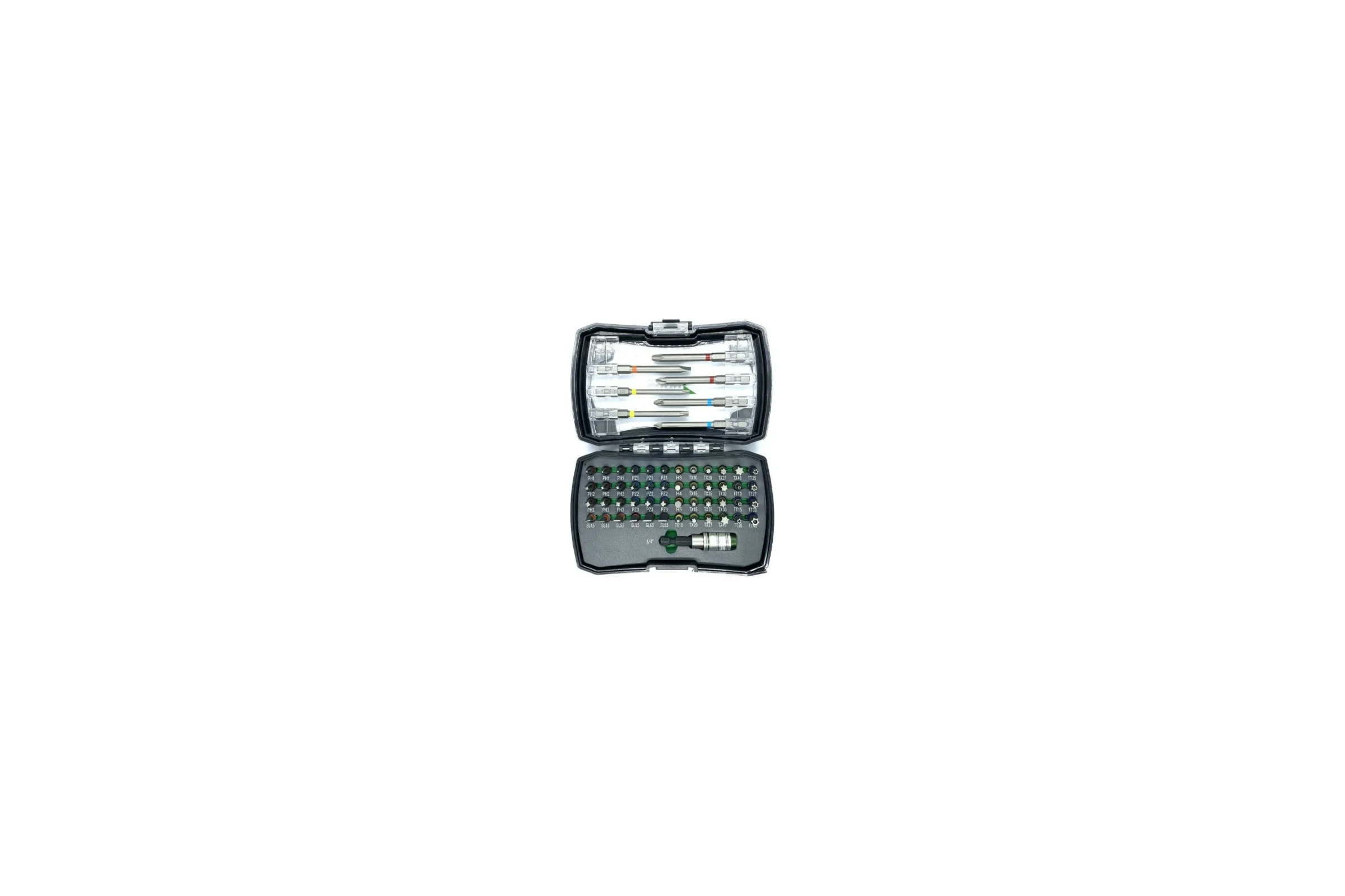 Набор бит (56 шт; SL/PH/PZ/TORX/HEX; S2) Cobit C-02083