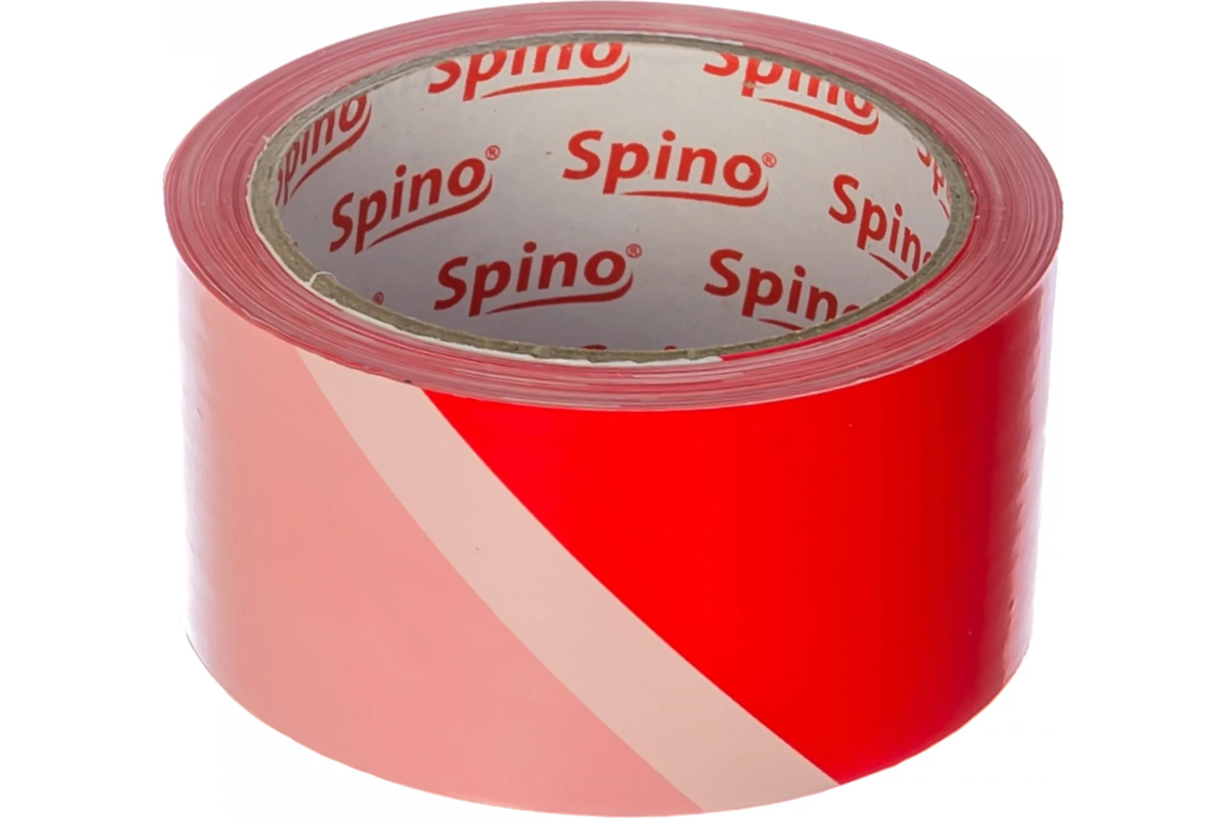 Ограничительная лента SPINO РЕ, 70 мм х 500 м, красно-белая, б/кл. 78501