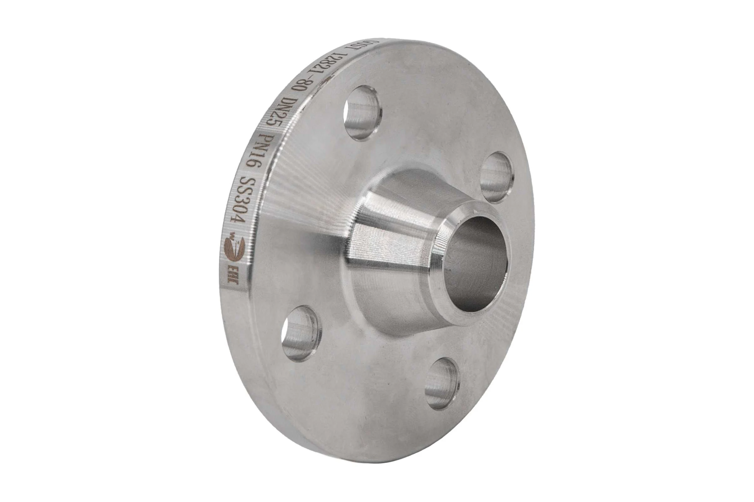 Фланец воротниковый нержавеющий NEWKEY AISI304 DN25 (1) (32мм), (CF8), РN16 NK-FN25/4