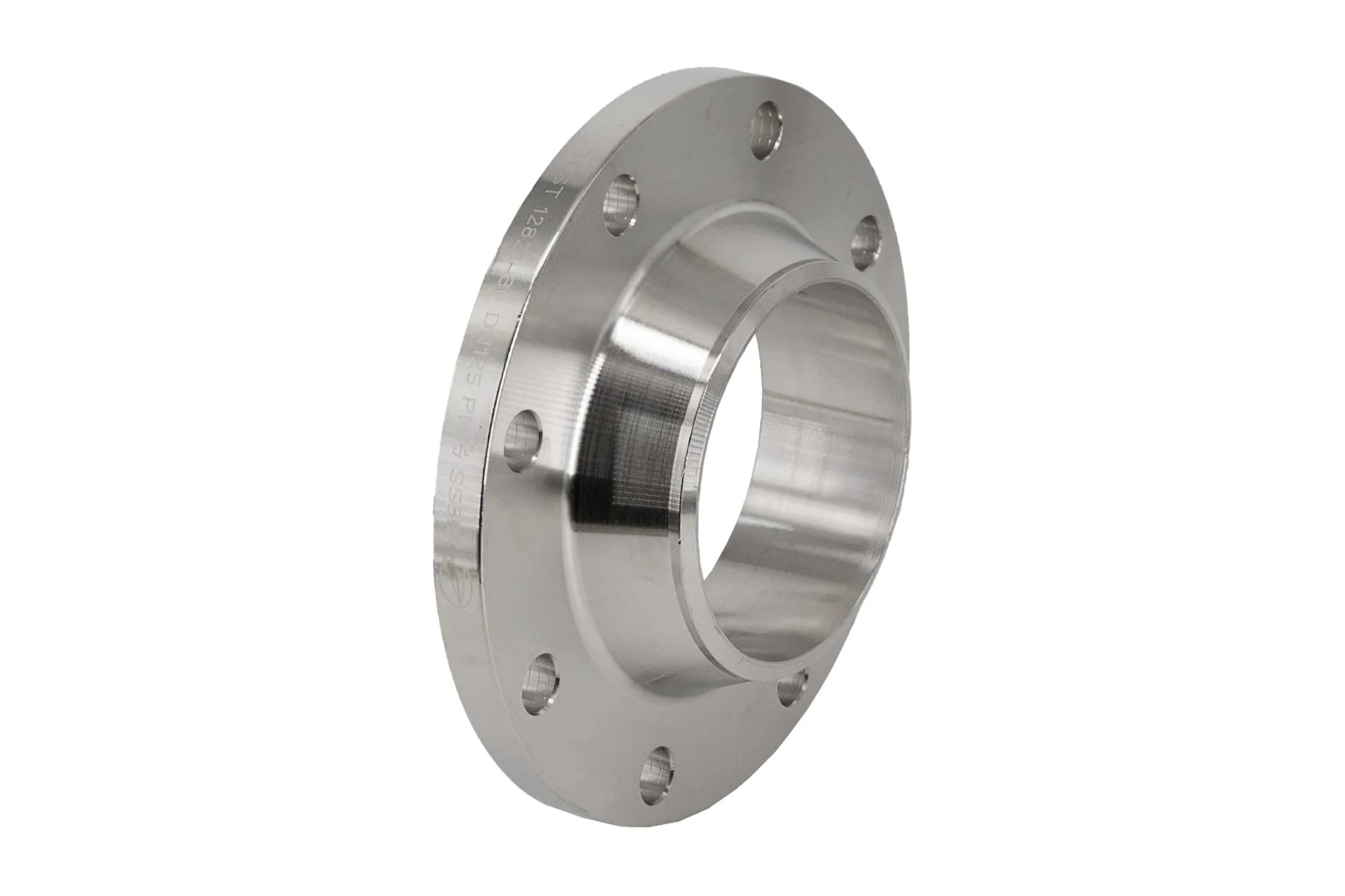 Фланец воротниковый нержавеющий NEWKEY AISI304 DN 125 (5) (133мм), (CF8), РN16 NK-FN125/4