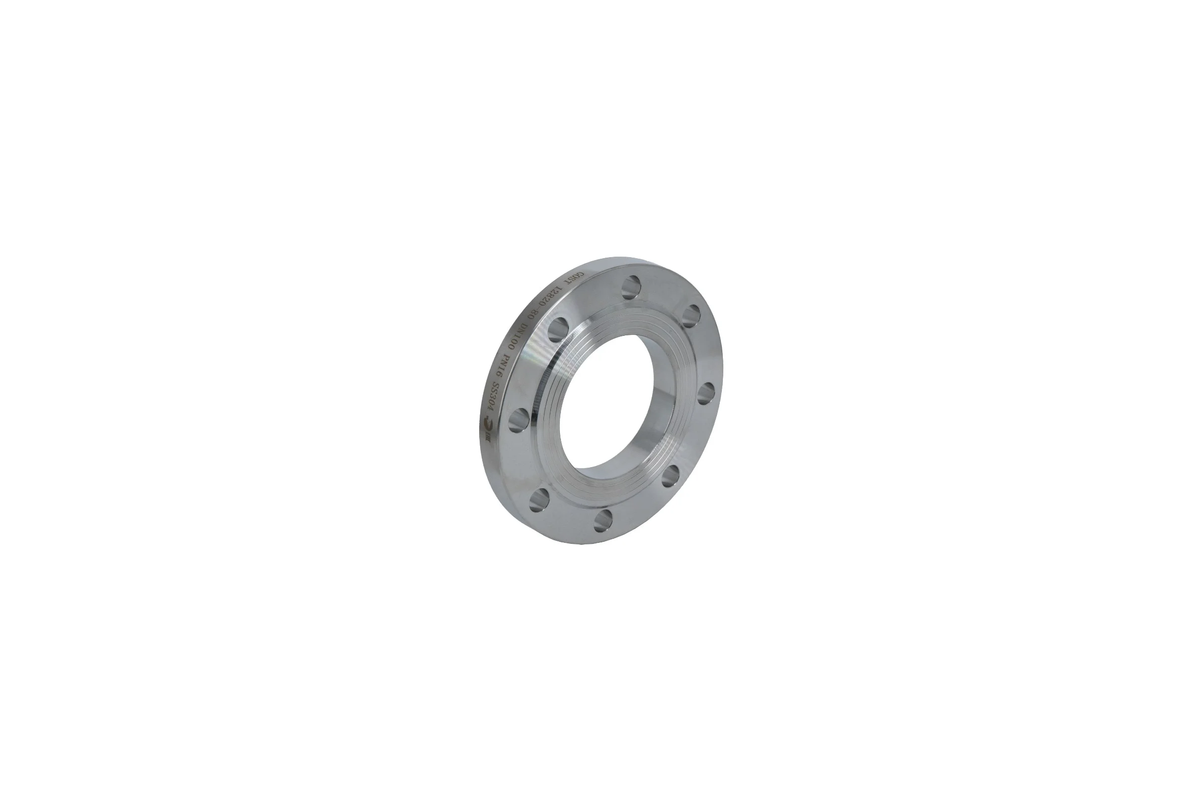 Фланец плоский с зеркалом нержавеющий NEWKEY AISI304 DN 100 (4) (108мм), (CF8), РN16 NK-F100/4
