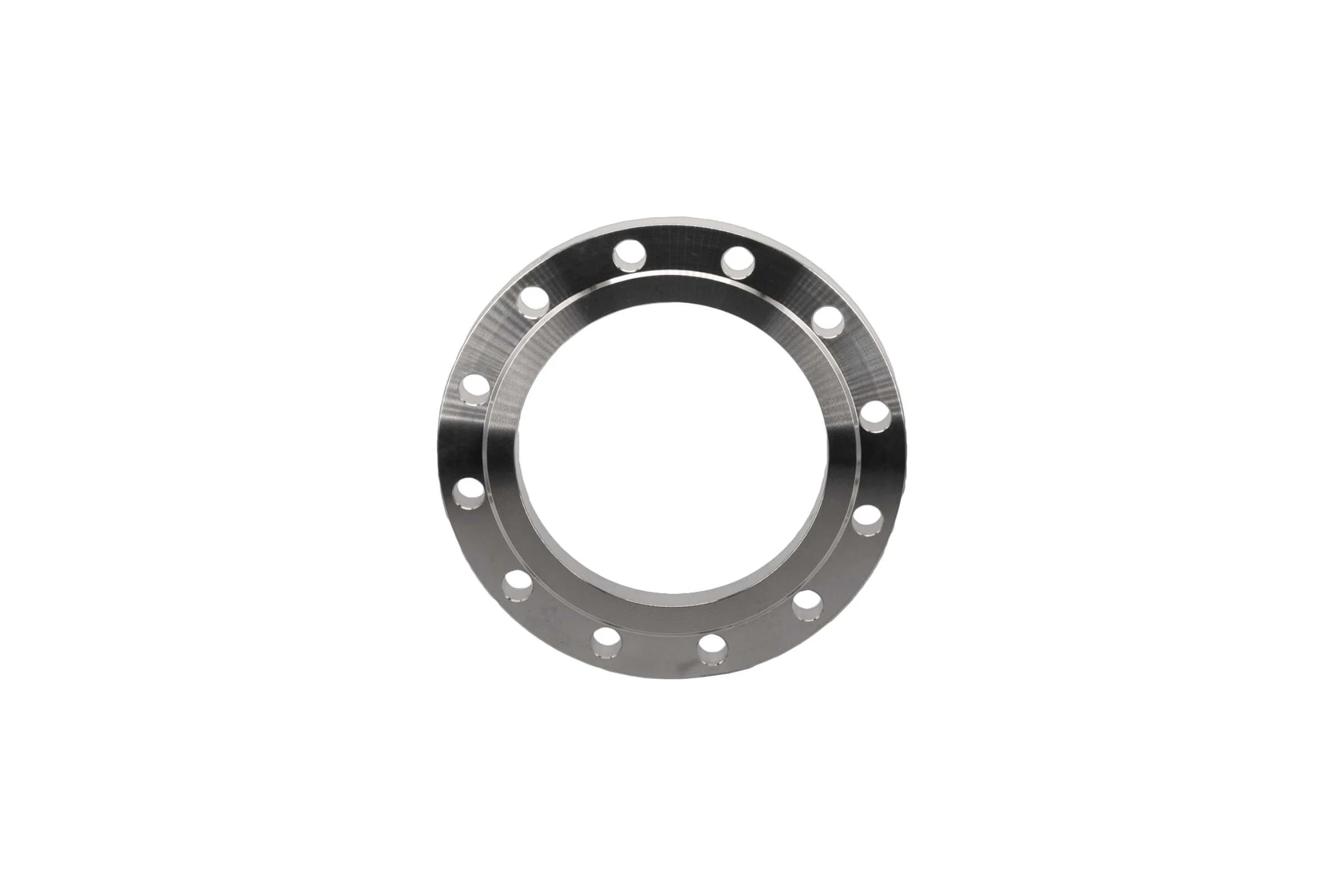 Фланец плоский с зеркалом нержавеющий NEWKEY AISI304 DN 200 (8) (219мм), (CF8), РN16 NK-F200/4
