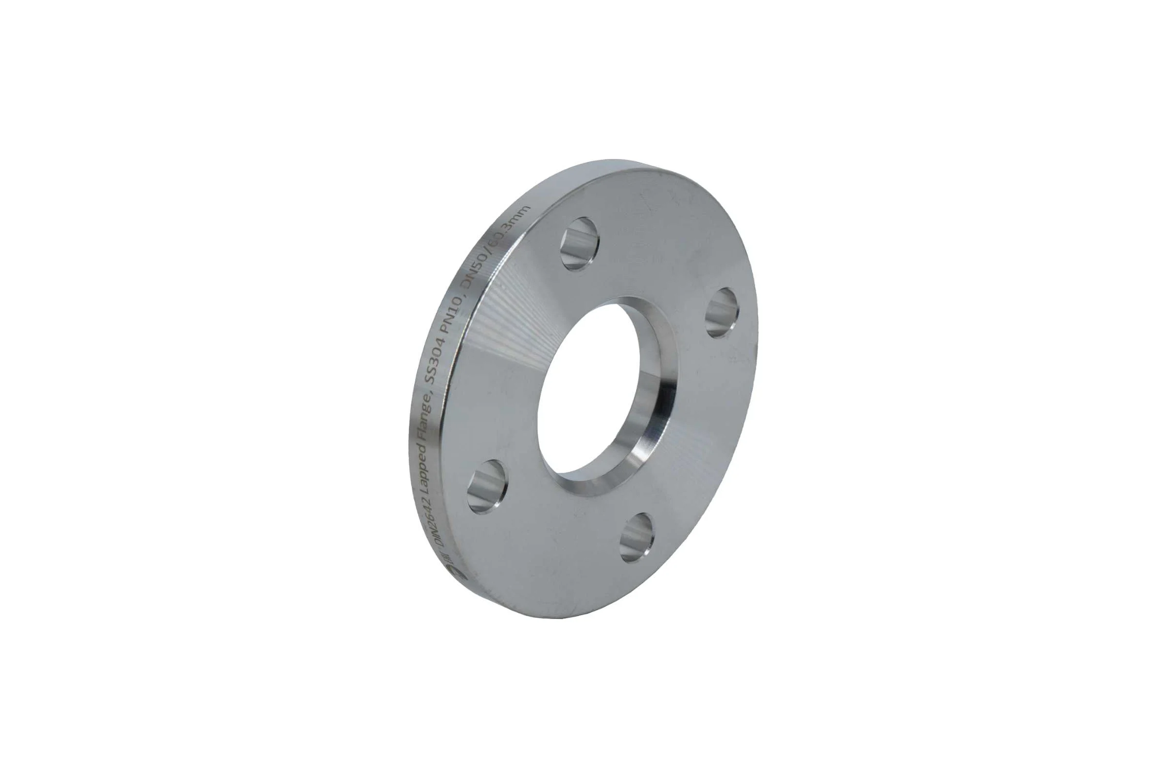 Фланец свободный NEWKEY DIN2642 нержавеющий, AISI304 DN50 (2) (60,3мм), (CF8), РN10 NK-FLD50/4