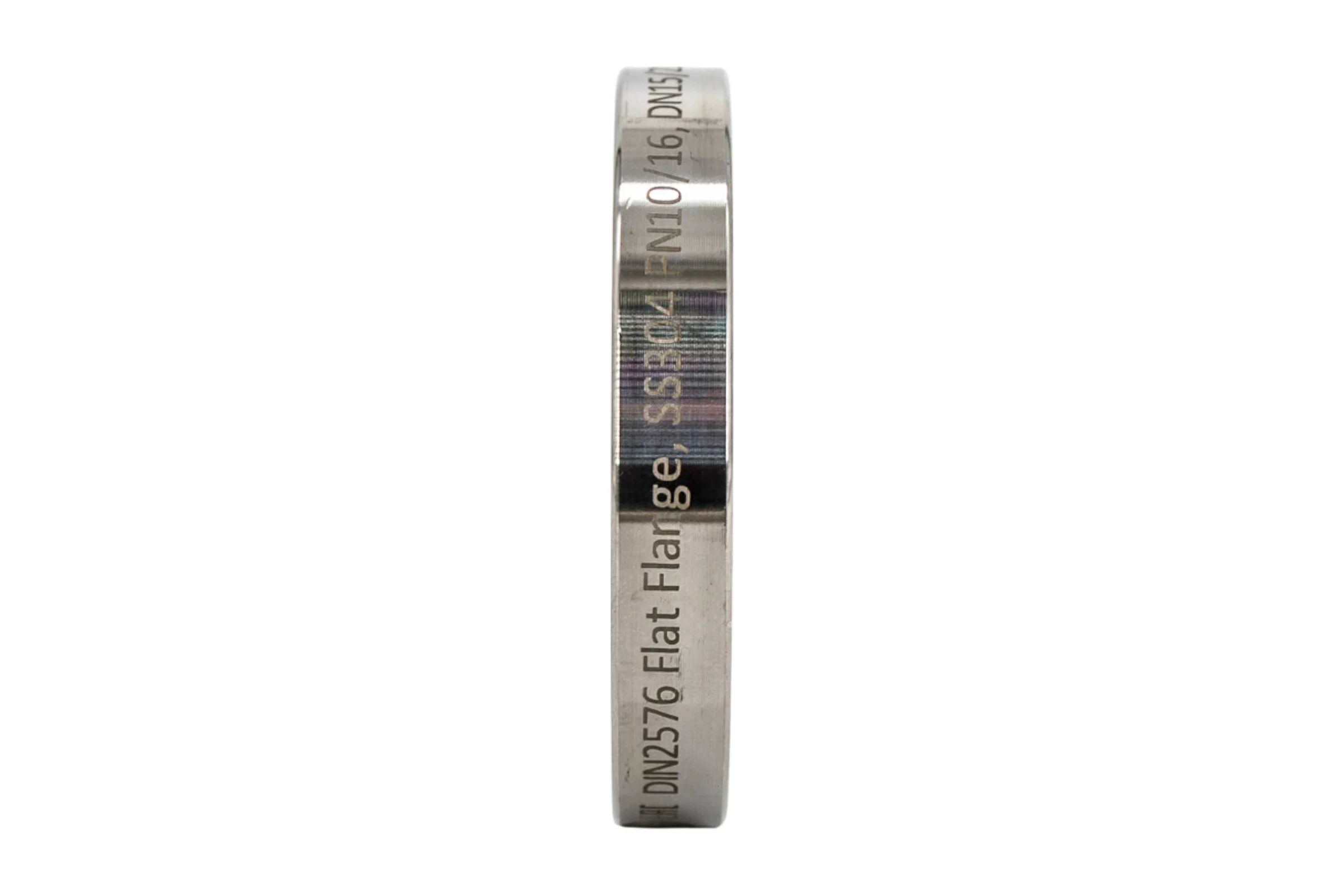 Фланец плоский NEWKEY DIN2576 нержавеющий, AISI304 DN15 (1/2) (21,3мм), РN10/16 NK-FD15/4