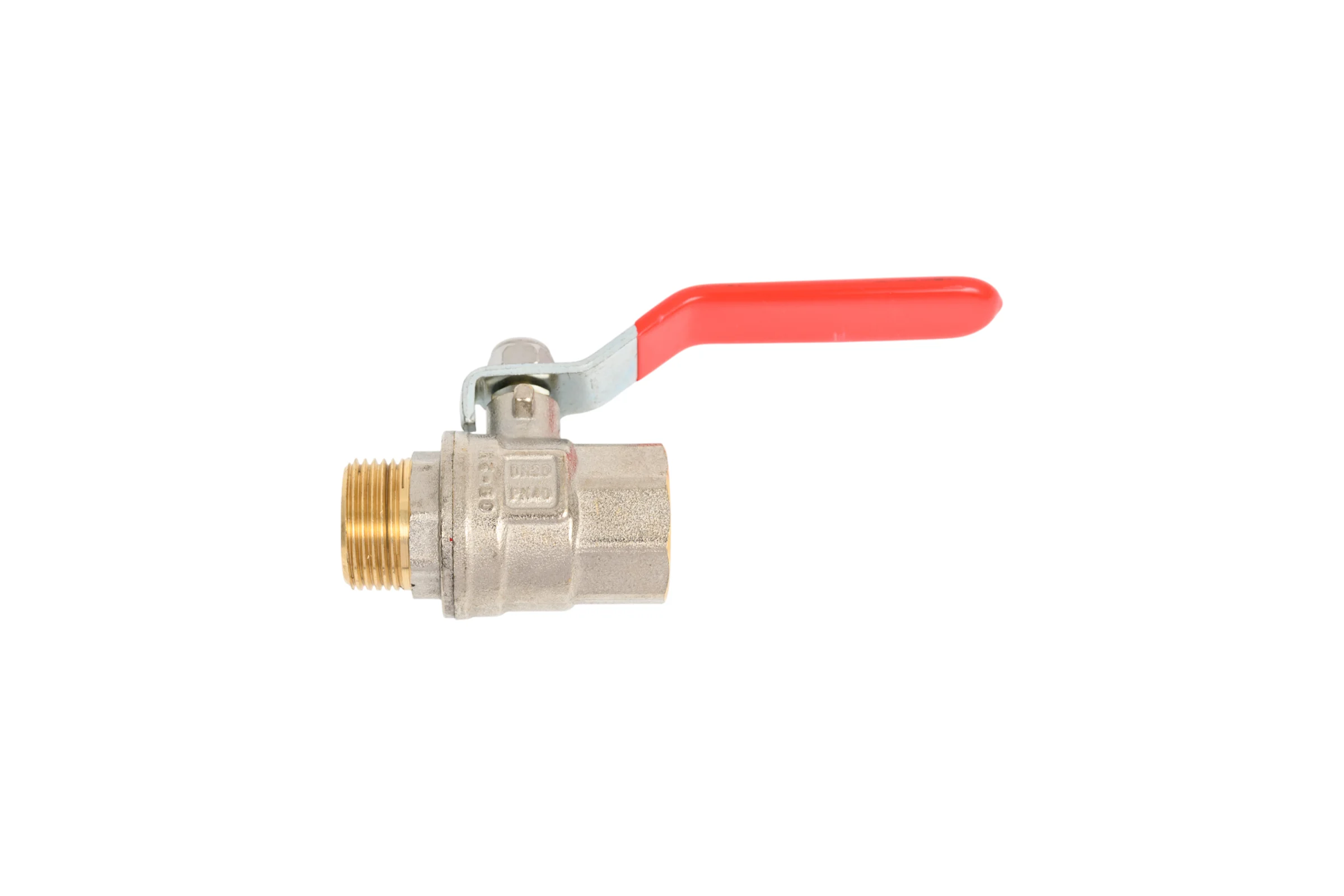 Кран шаровой MVI ГОСТ, 3/4 вн-нар, рычажная рукоятка (РМЦ) BV.912.05