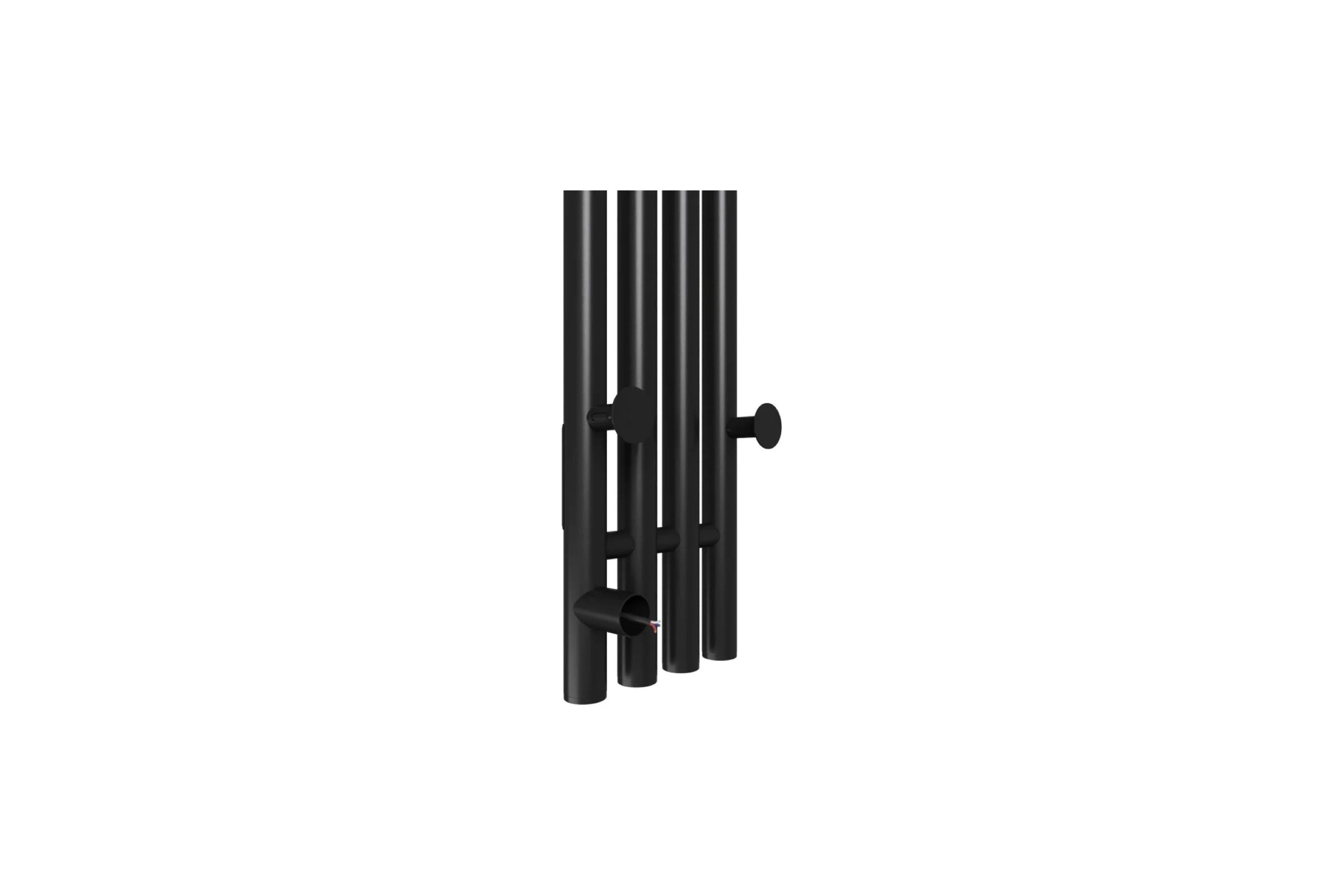 Полотенцесушитель MIXLINE MOON BLACK 120/15 таймер,206 Вт электрический ЧЕРНЫЙ 557162