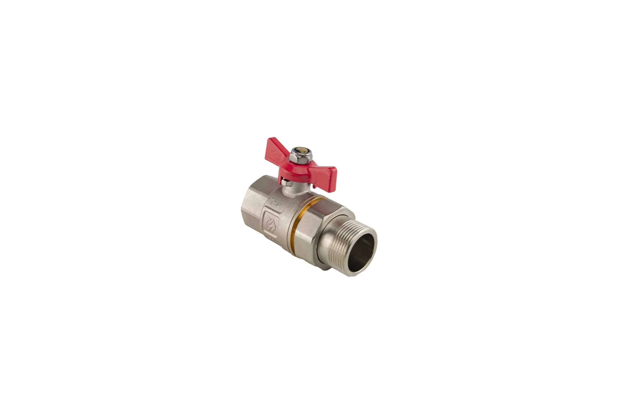 Кран-американка MVI ГОСТ, 1 1/2 вн-нар, рычажная рукоятка BV.920.08
