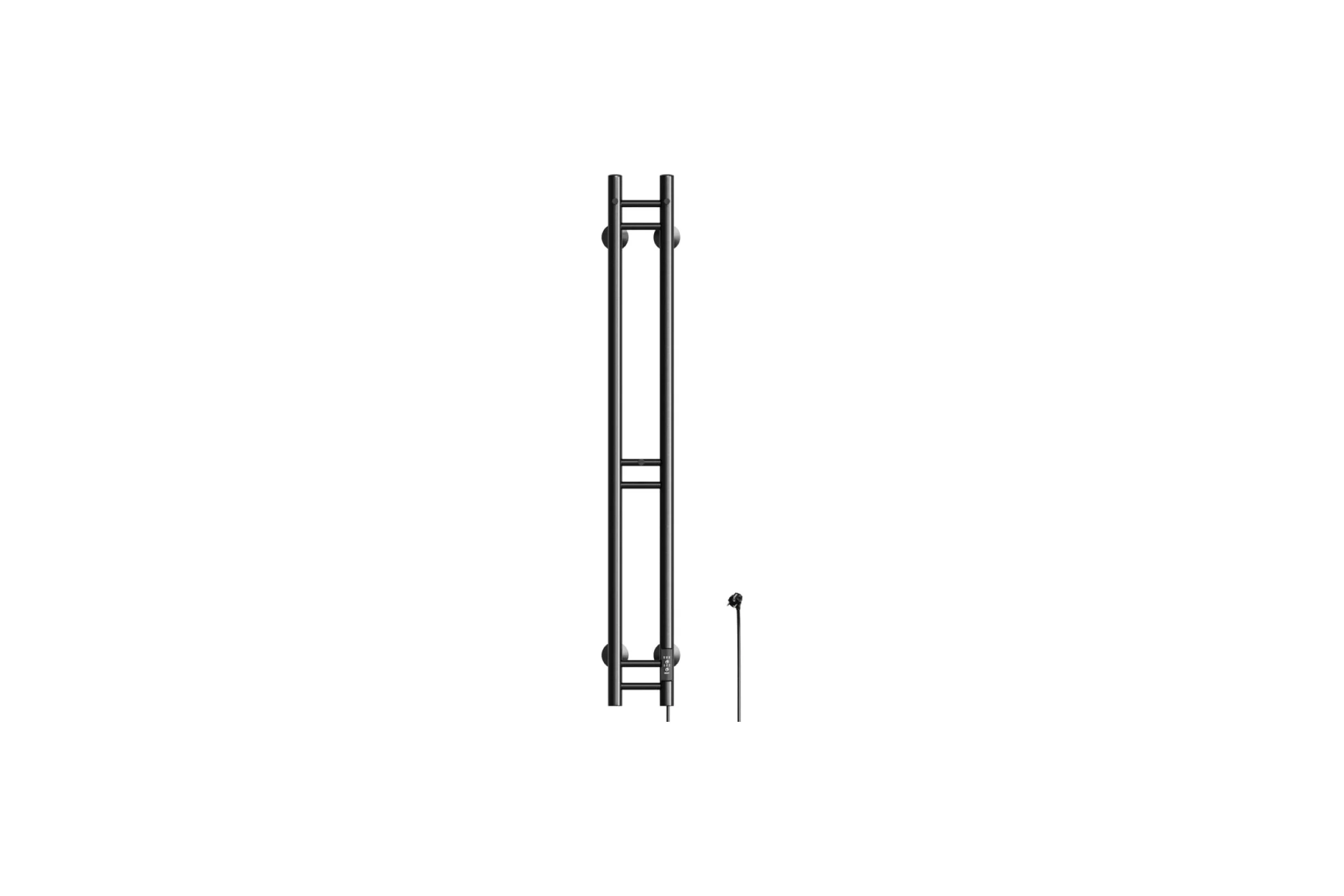Полотенцесушитель MIXLINE MOON BLACK 120/10 таймер,284 Вт электрический ЧЕРНЫЙ 556251