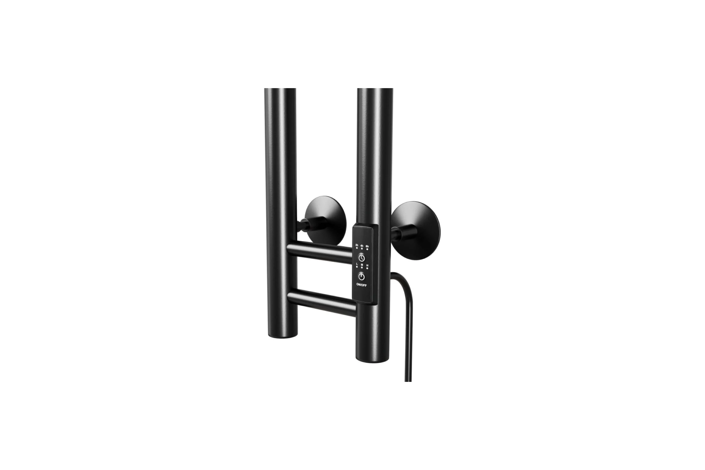Полотенцесушитель MIXLINE MOON BLACK 120/10 таймер,284 Вт электрический ЧЕРНЫЙ 556251