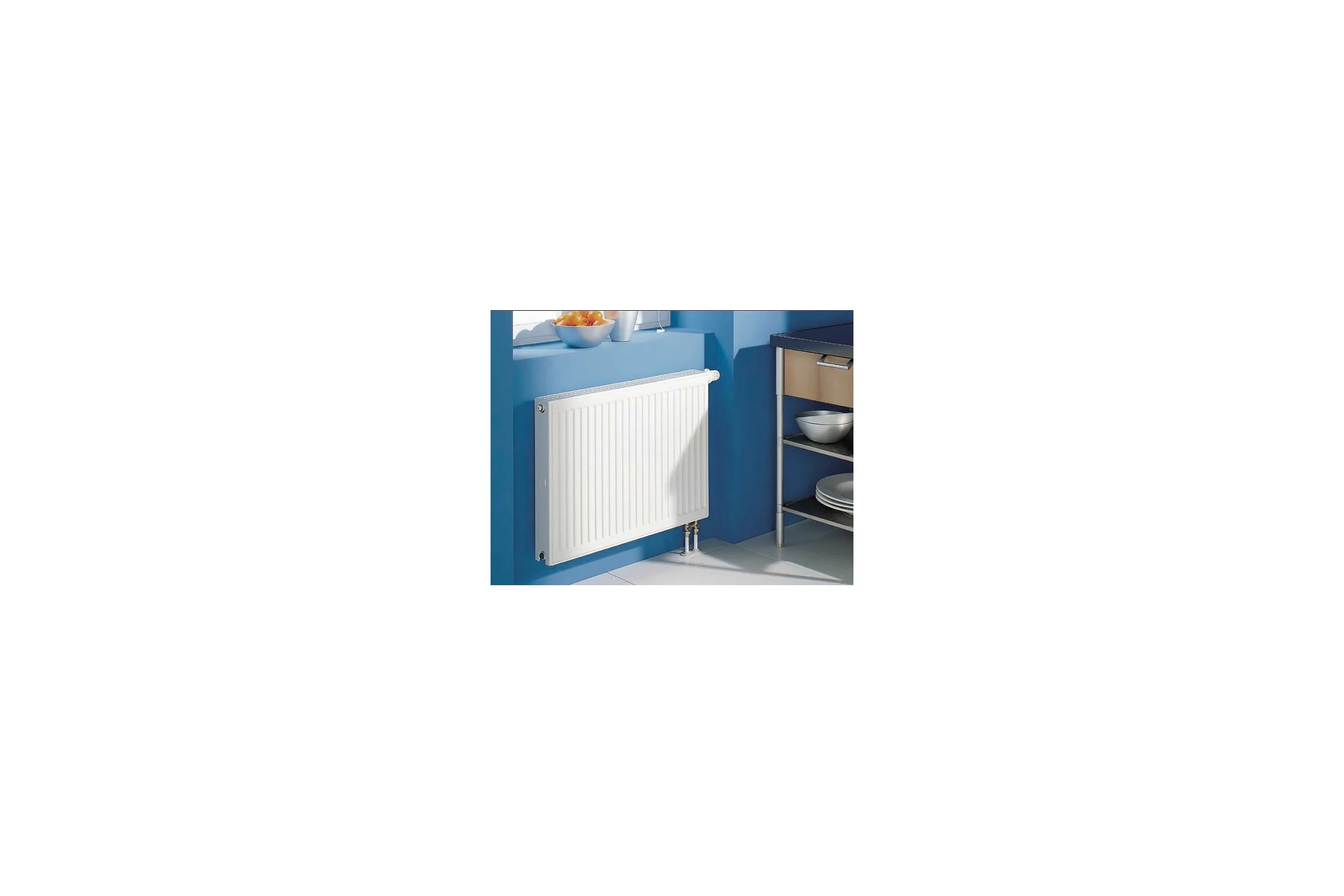 Стальной панельный радиатор Kermi Profil-V FTV 22/300/1200 нижнее подключение белый RAL 9016 FTV220301201R2Y RG008V5KA1KP30