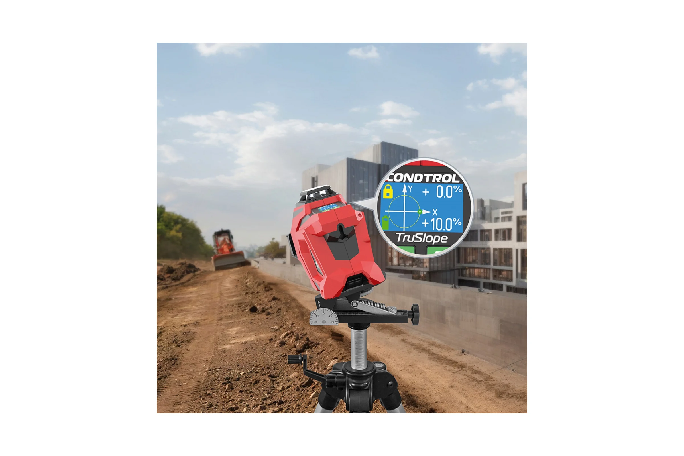Комплект Лазерный нивелир Condtrol XLiner TruSlope+ штатив Pillar 1-4-997
