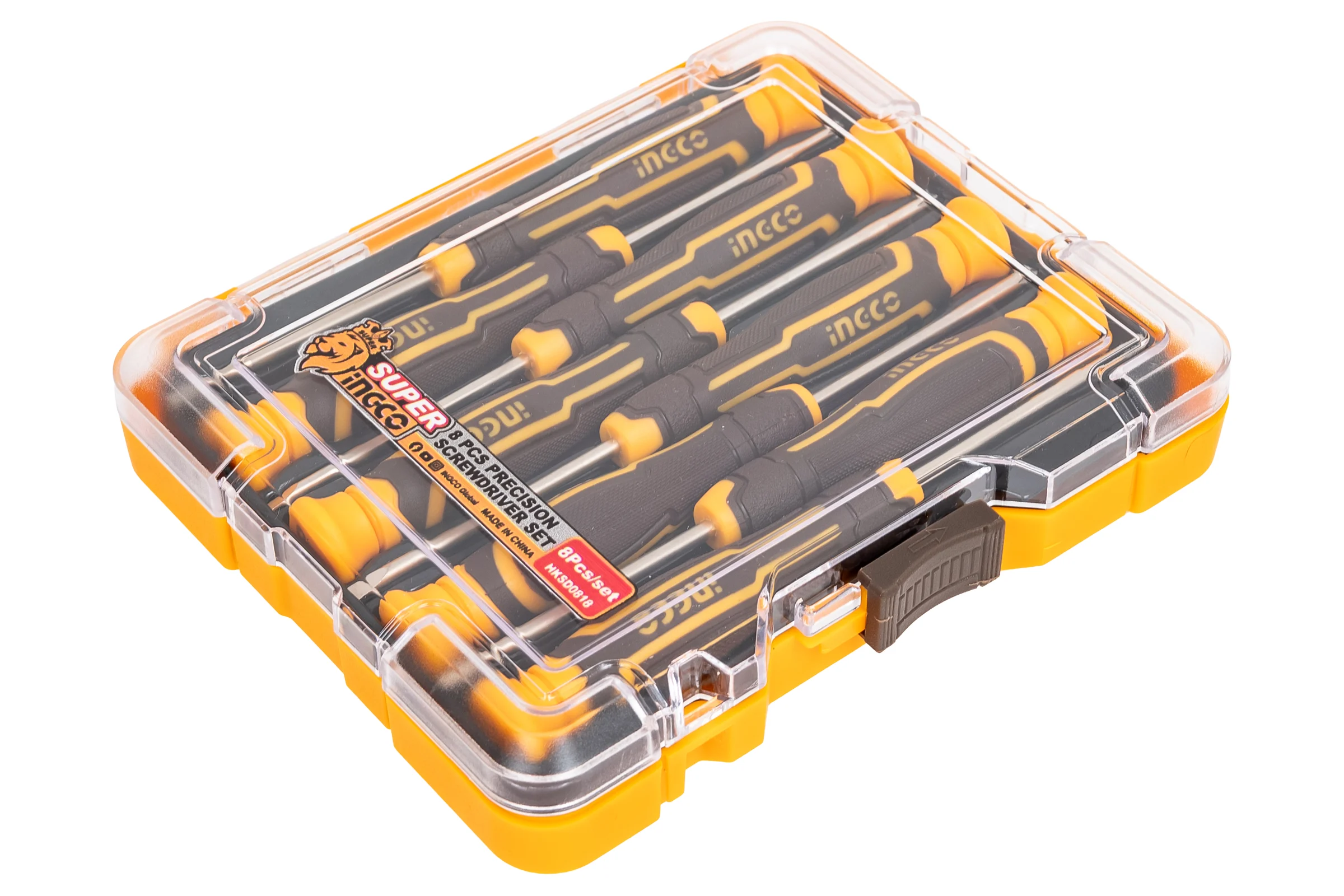 Набор прецизионных отверток INGCO 8 шт INDUSTRIAL HKSD0818