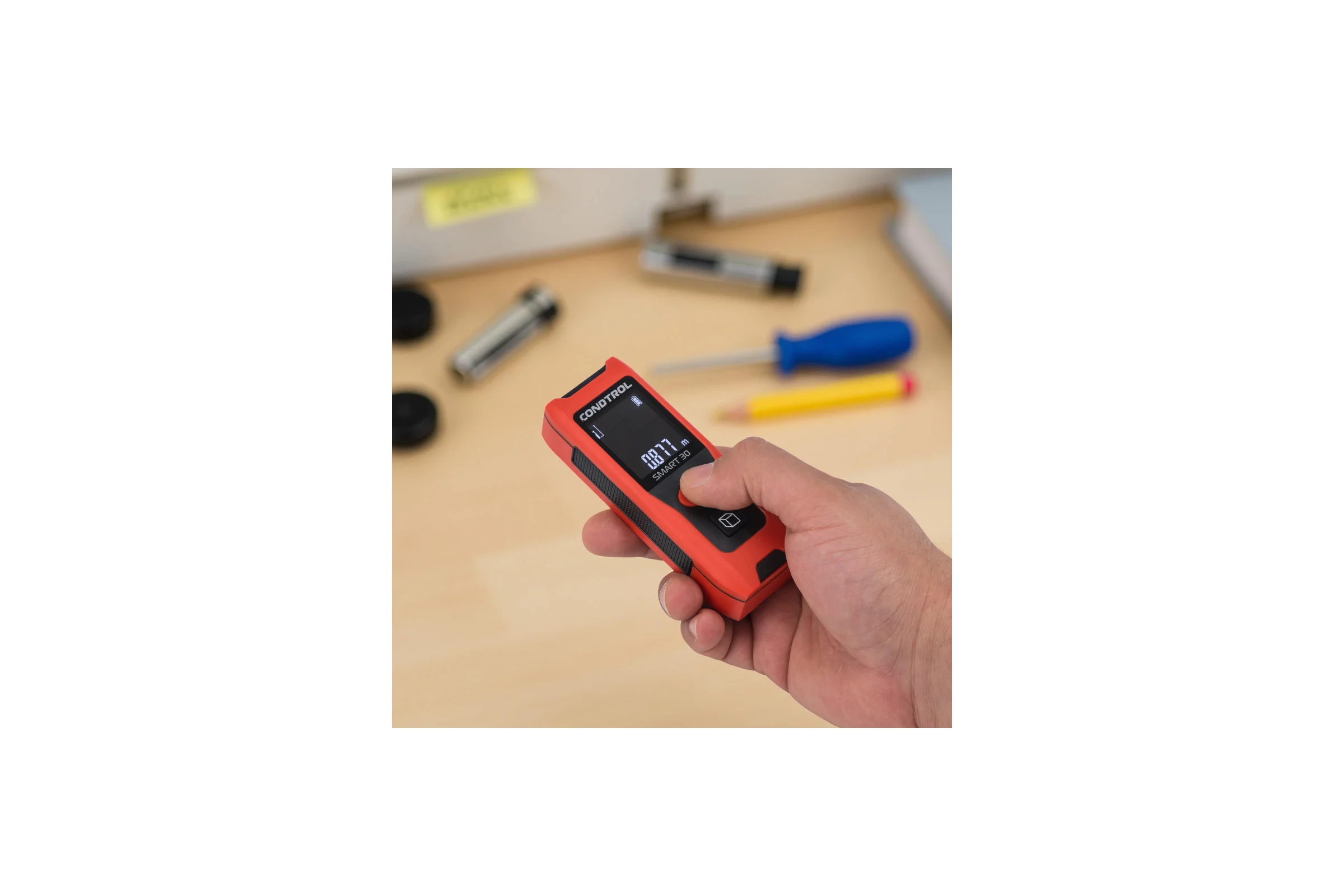 Комплект лазерный нивелир CONDTROL QB Green +Лазерный дальномер  Smart 30 1-4-998