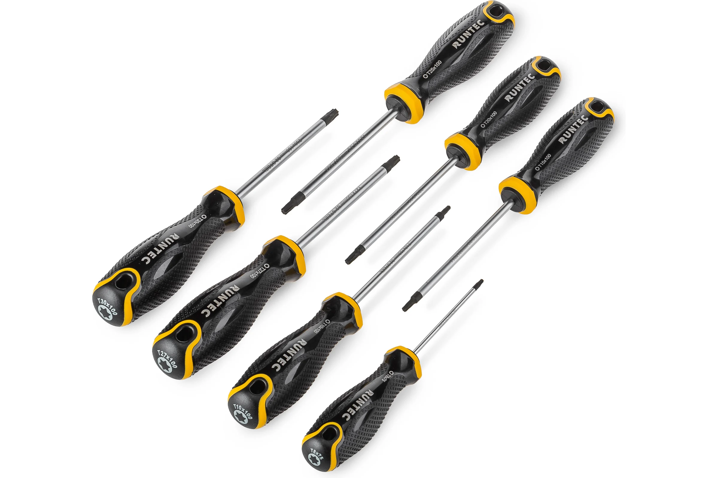 Набор отверток RUNTEC S2 TORX в ложементе EVA, 7 предметов RT-SD1TE7