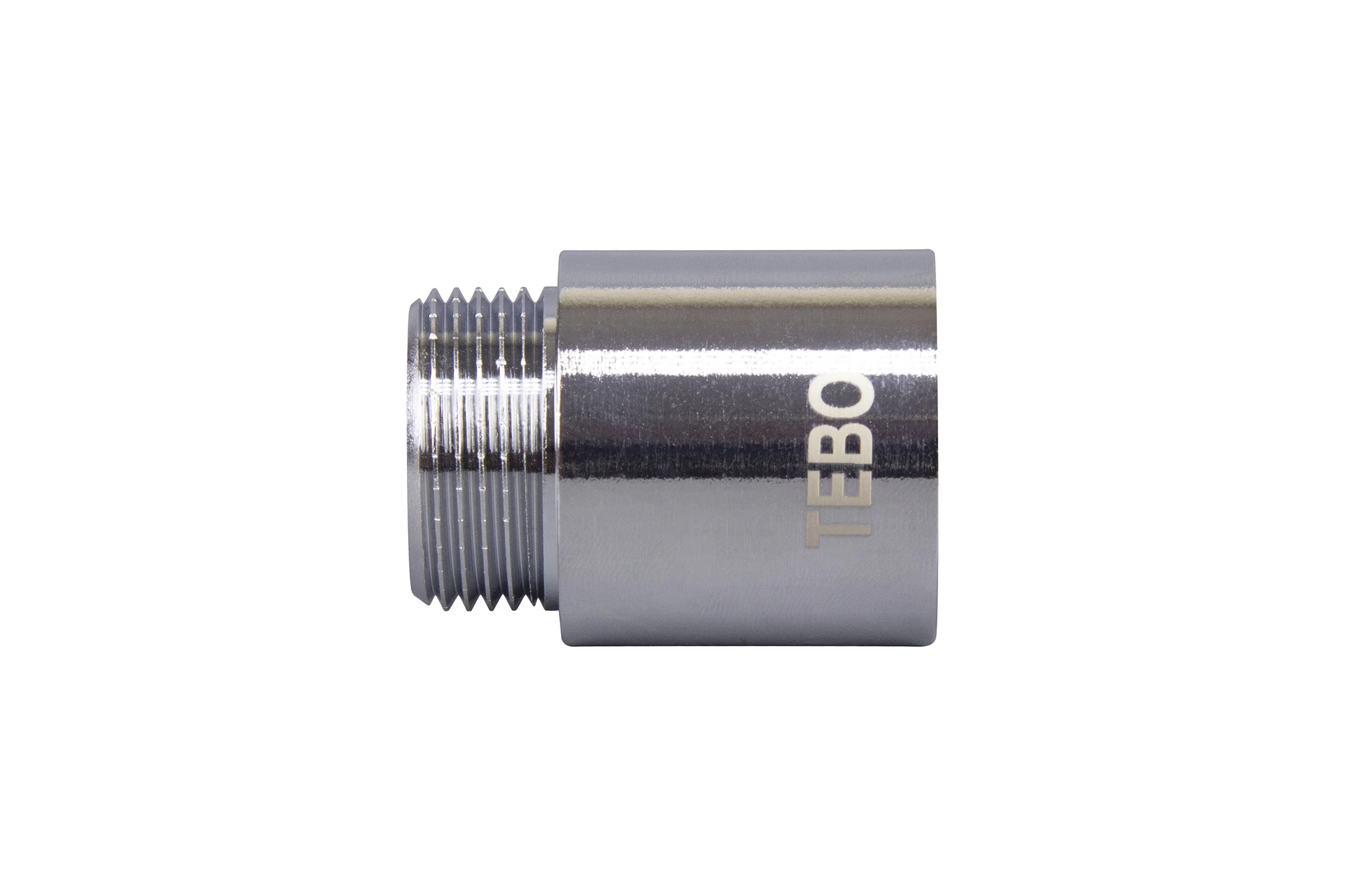 Удлинитель хромированный ВН/НАР TEBO 1/2"x70мм латунь T-ЛР.У.2.12-70.ХР.CN
