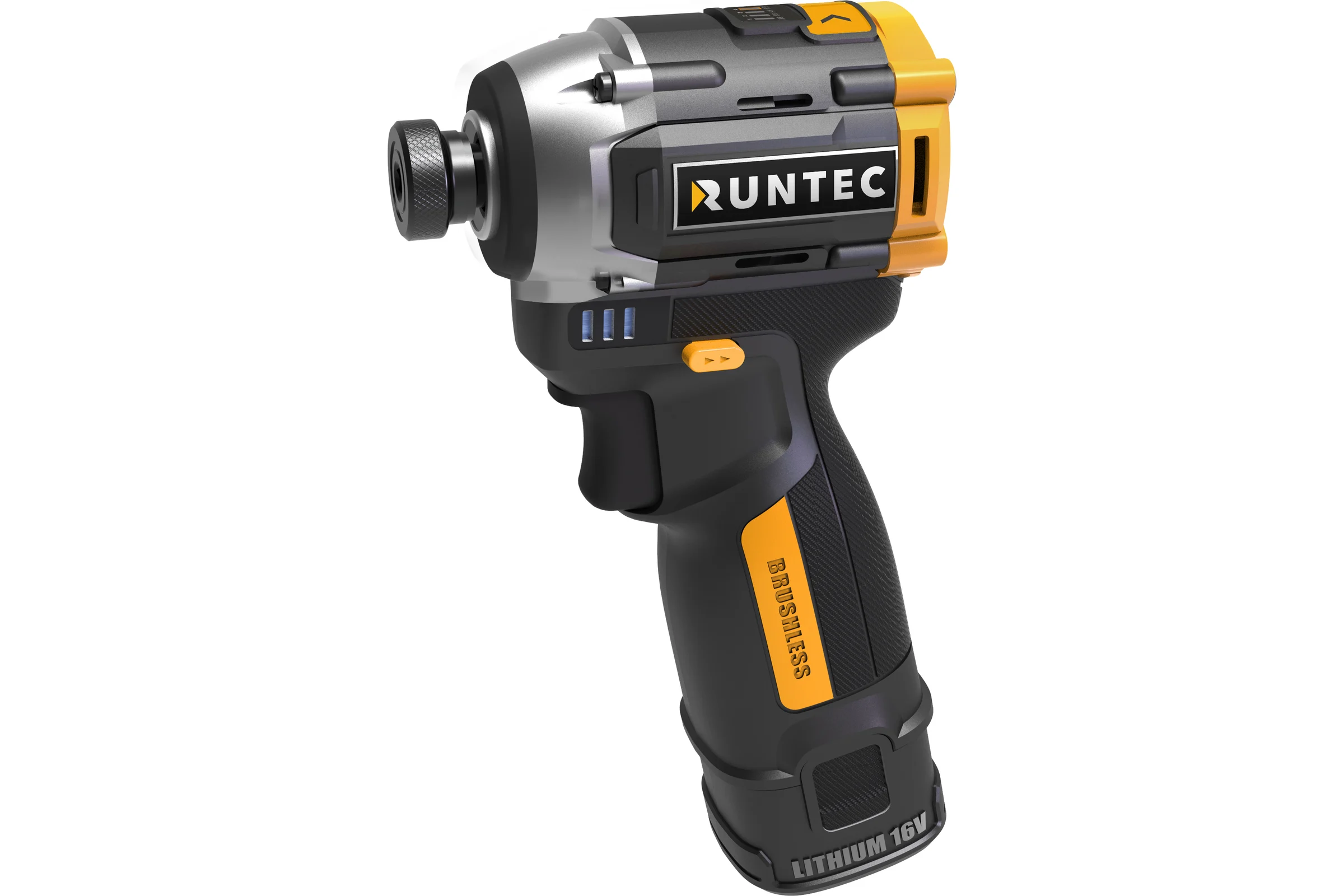 Винтоверт ударный аккумуляторный RUNTEC PRO 1/4, 16В, 2*2Ач, 150Нм RT-ED133