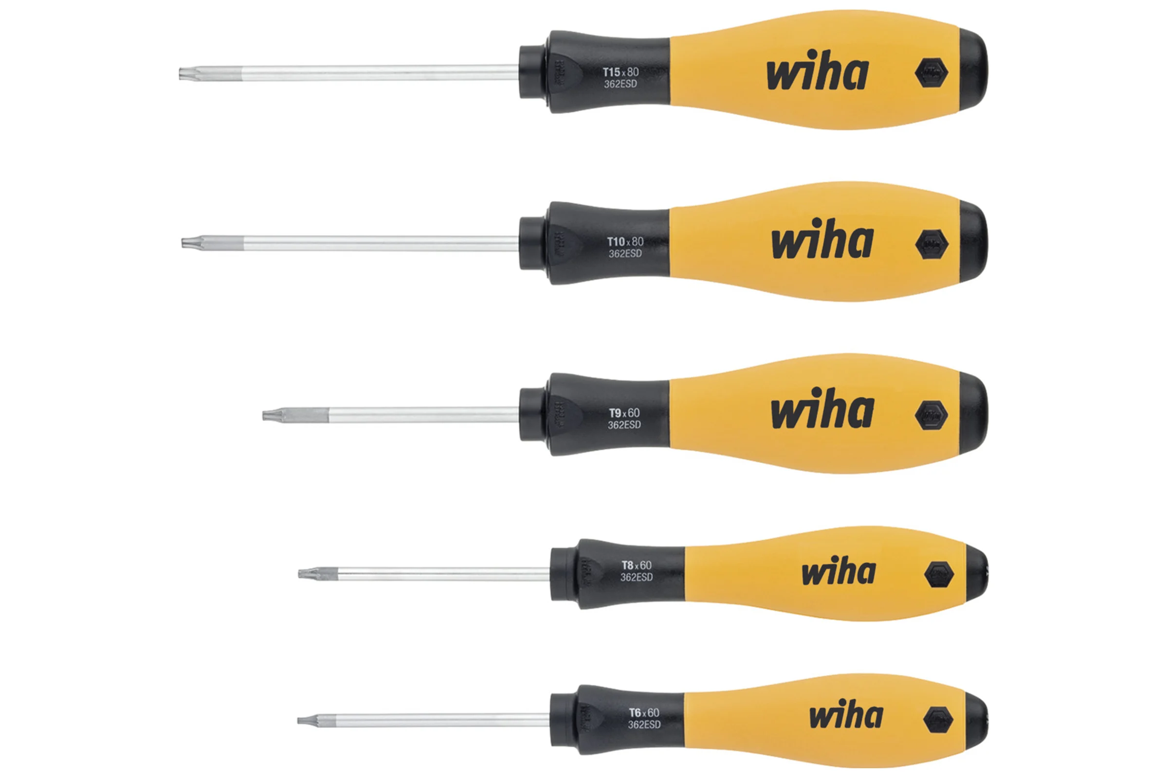 Набор отверток Wiha SoftFinish362SF ESD K5 5 шт 27253