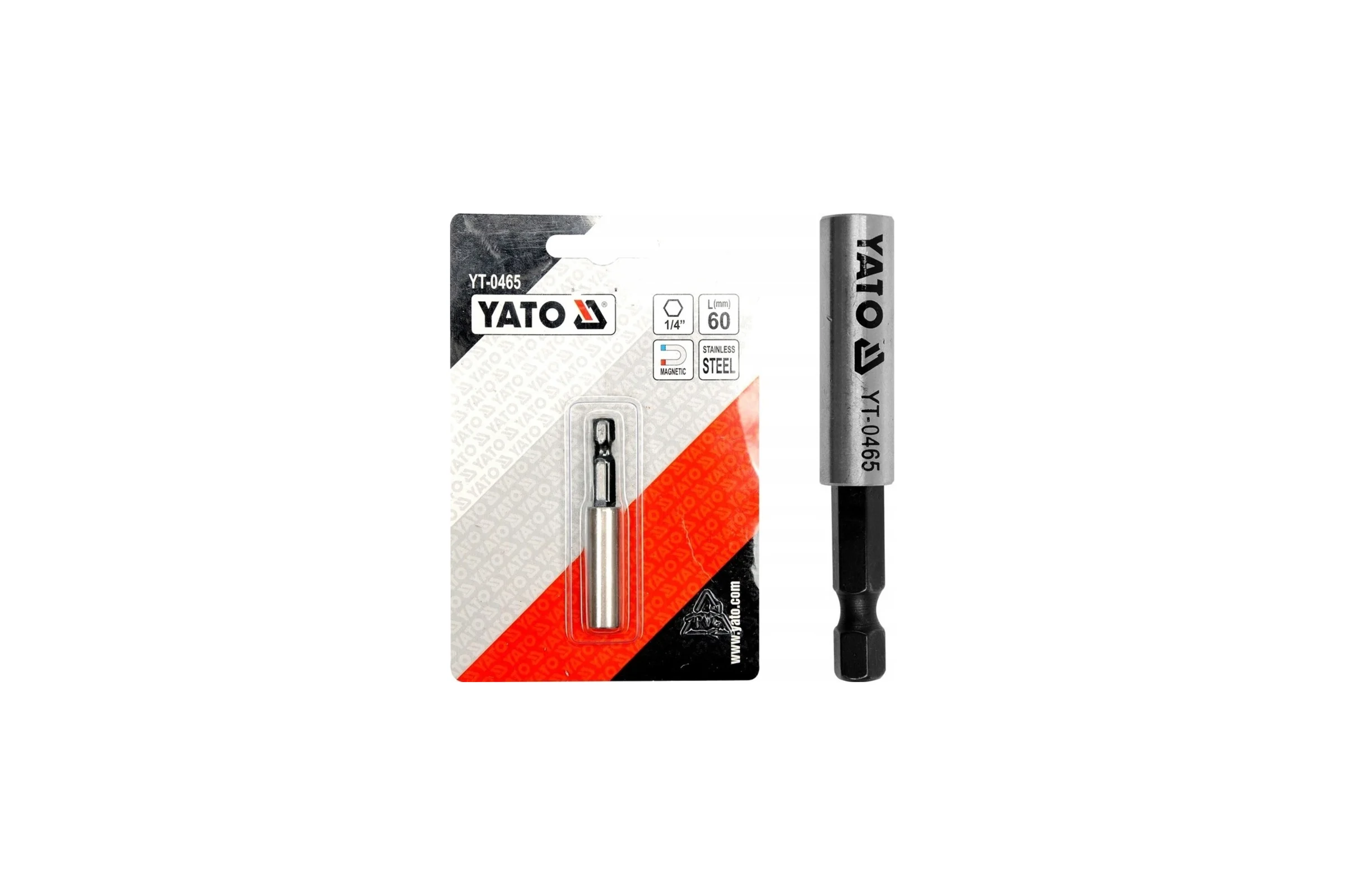 Магнитный держатель YATO 1/4 60мм YT-0465 36140465 092 1