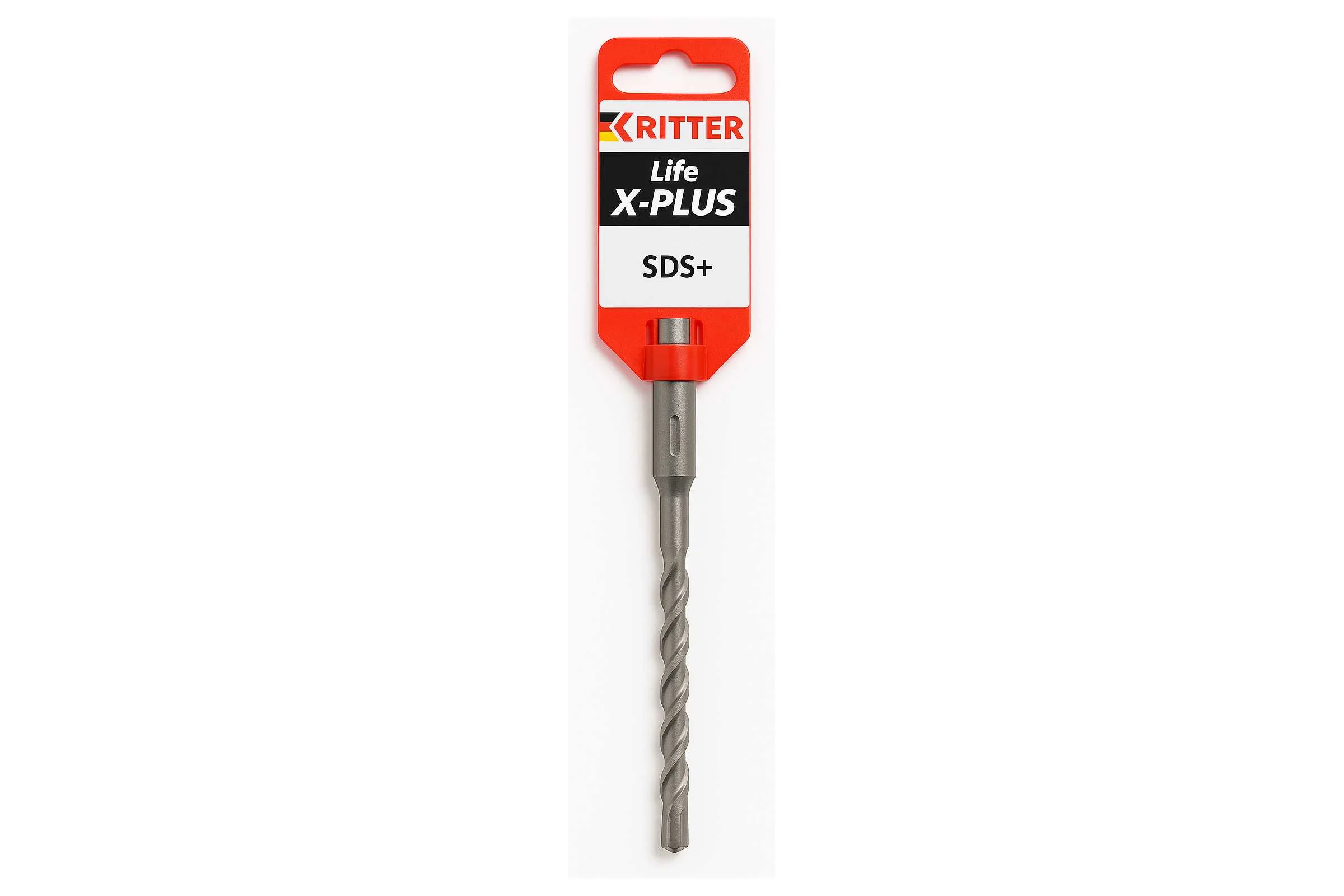 Бур RITTER SDS+ Life X-Plus 6х100/160 (Х-образная увеличенная твердосплавная напайка YG9, 4 резца) 10406160