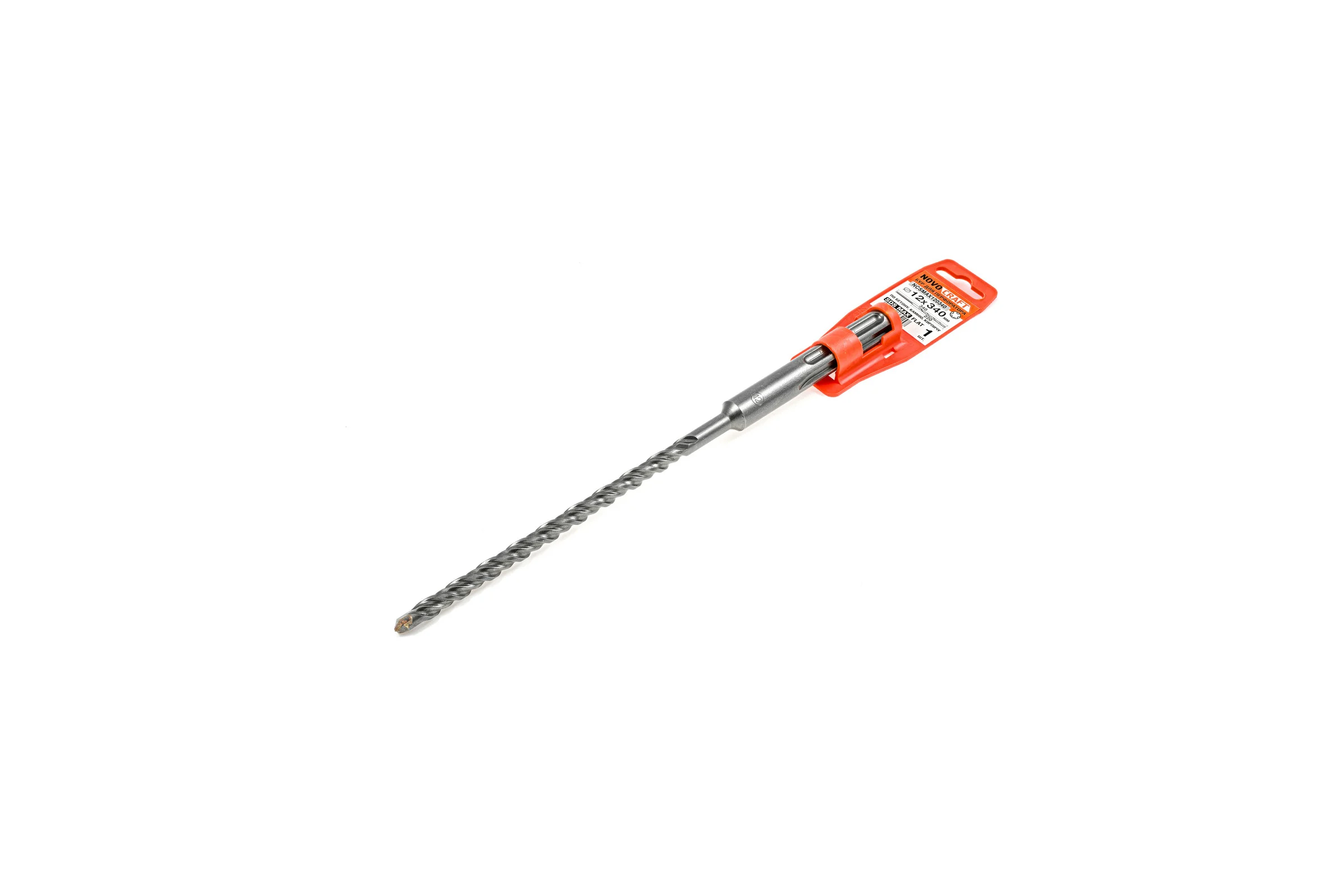 Бур по бетону для больших нагрузок (12x340 мм; SDS-max) NOVOCRAFT NCSMAX120340