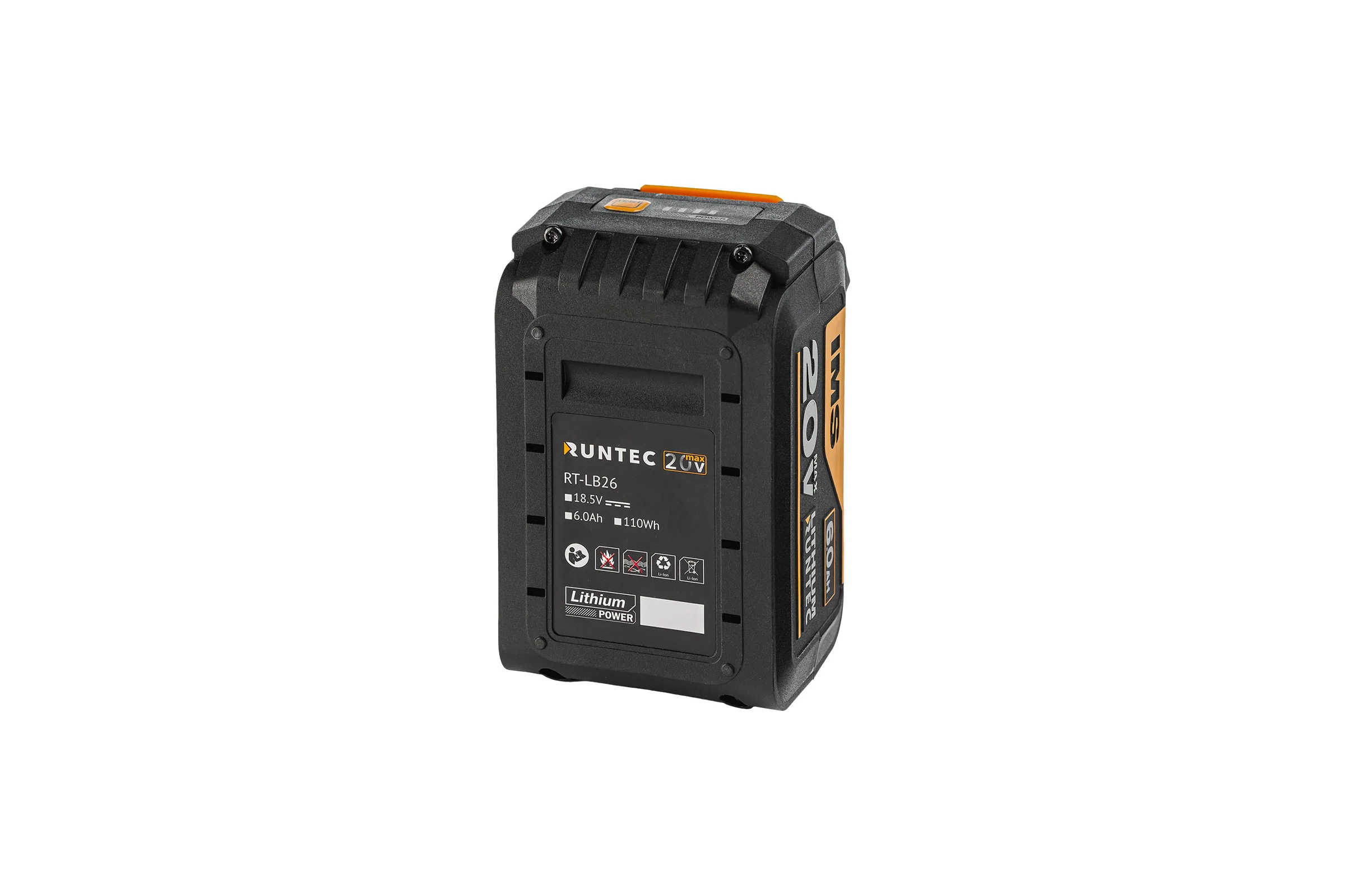 Батарея аккумуляторная RUNTEC PRO 20В, 6Ач RT-LB26