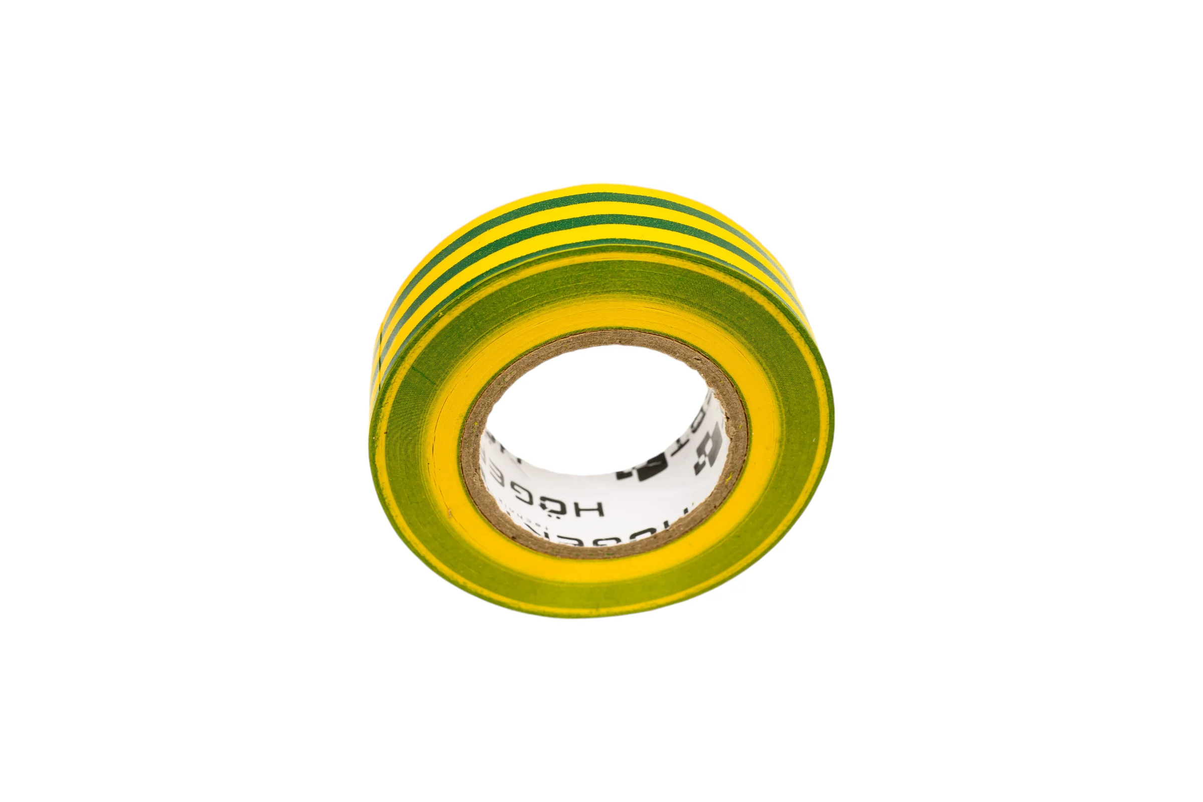 Изоляционная лента Hogert Technik 0,13x19 мм, 20 м, желто-зеленая HT1P286