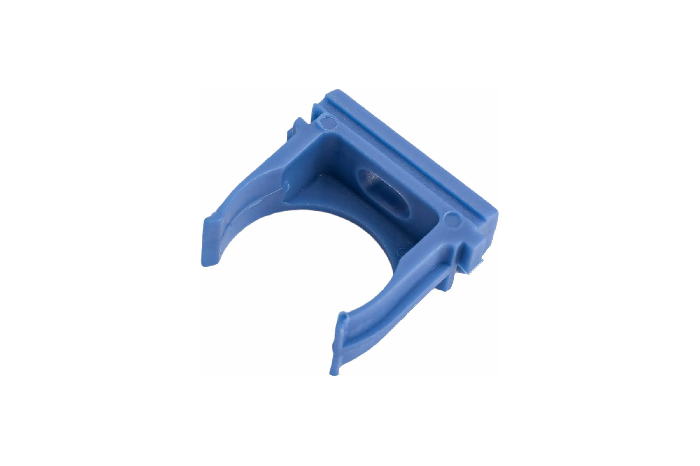 Крепеж-клипса для трубы TDM ELECTRIC ПНД 25 мм, синяя, 10 шт. SQ0405-0133