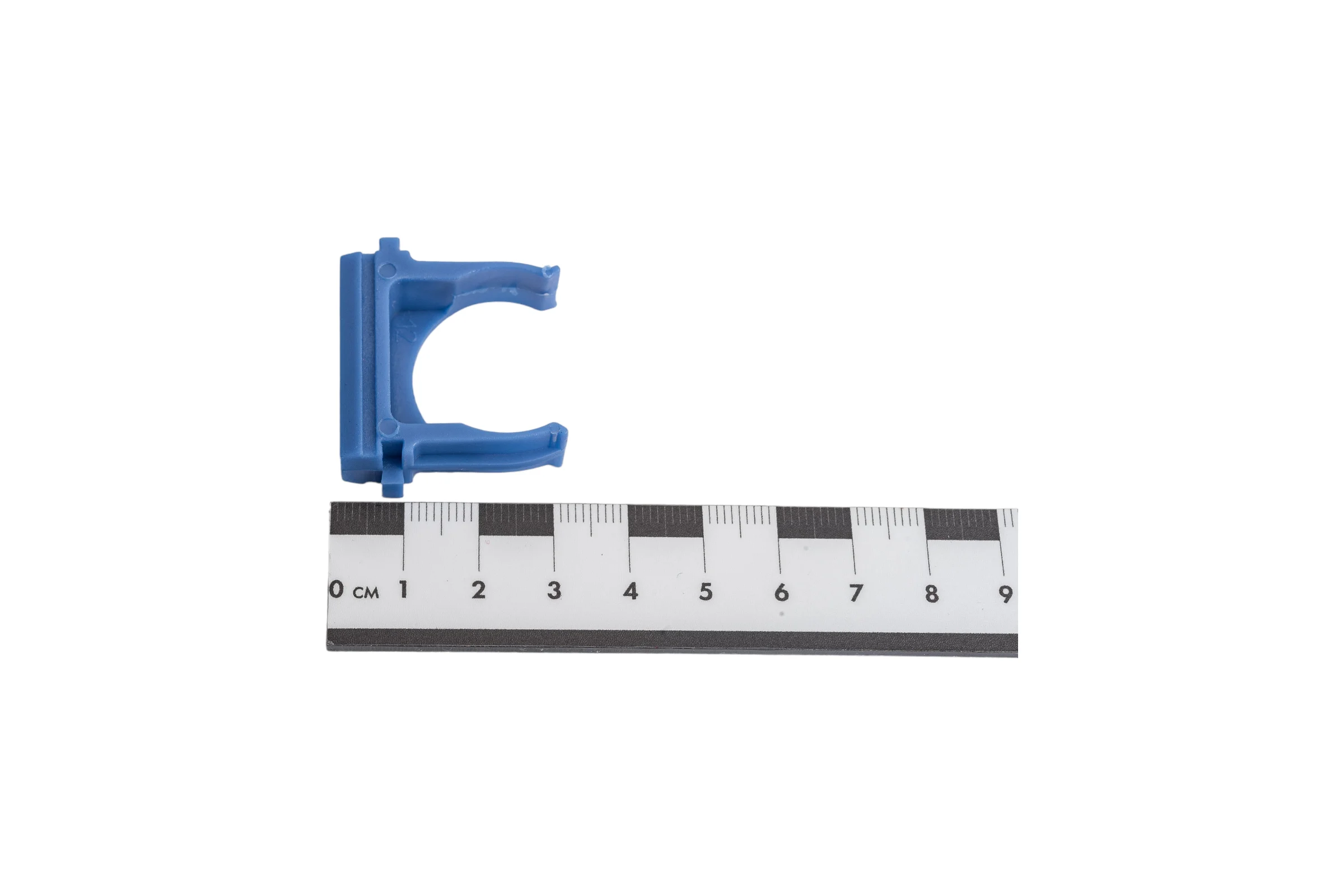 Крепеж-клипса для трубы TDM ELECTRIC ПНД 25 мм, синяя, 10 шт. SQ0405-0133